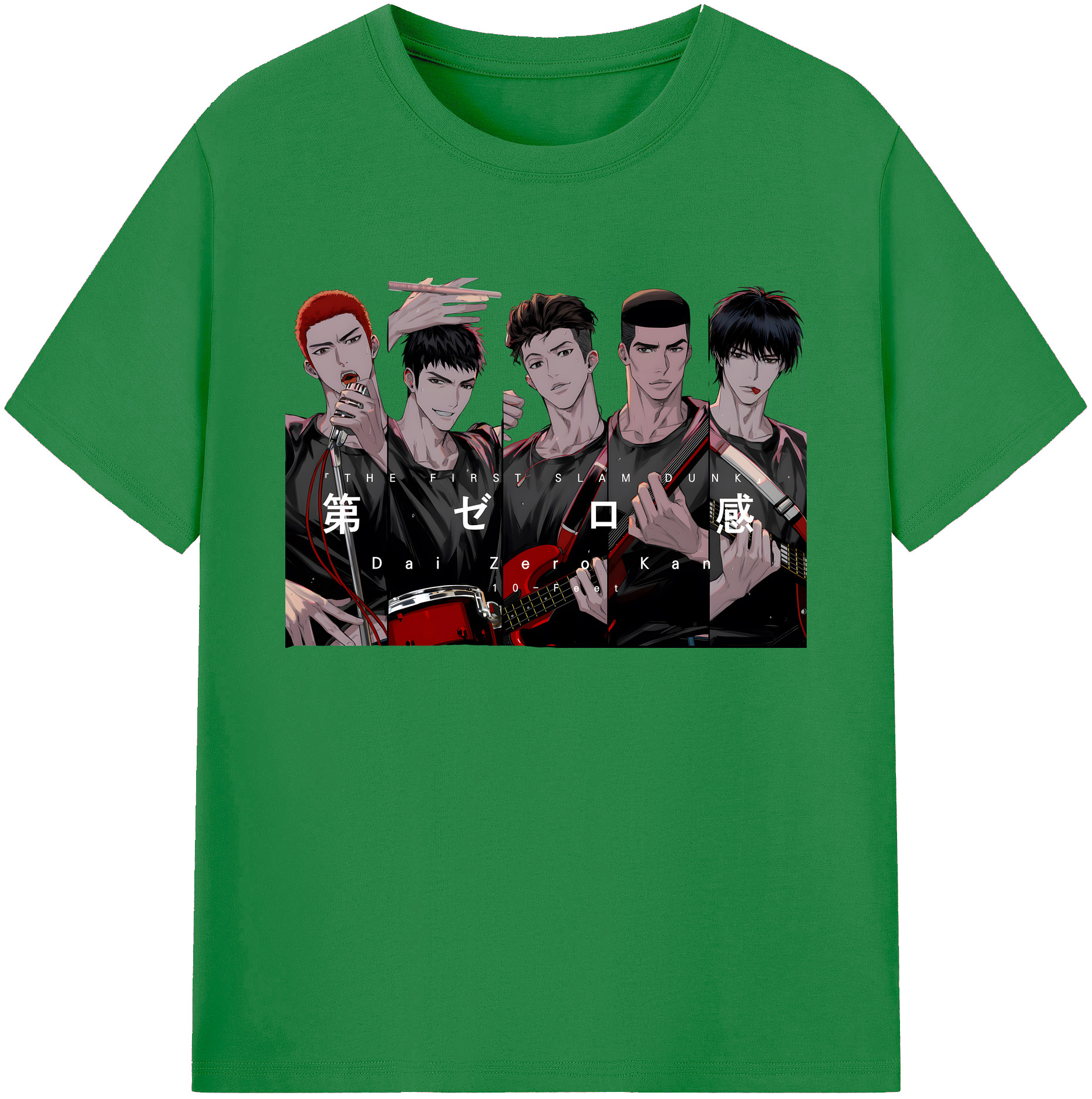 （画像用） SLAM DUNK／スラムダンク 綿100％ メンズ半袖Tシャツ｜肌触りやわらか＆通気性