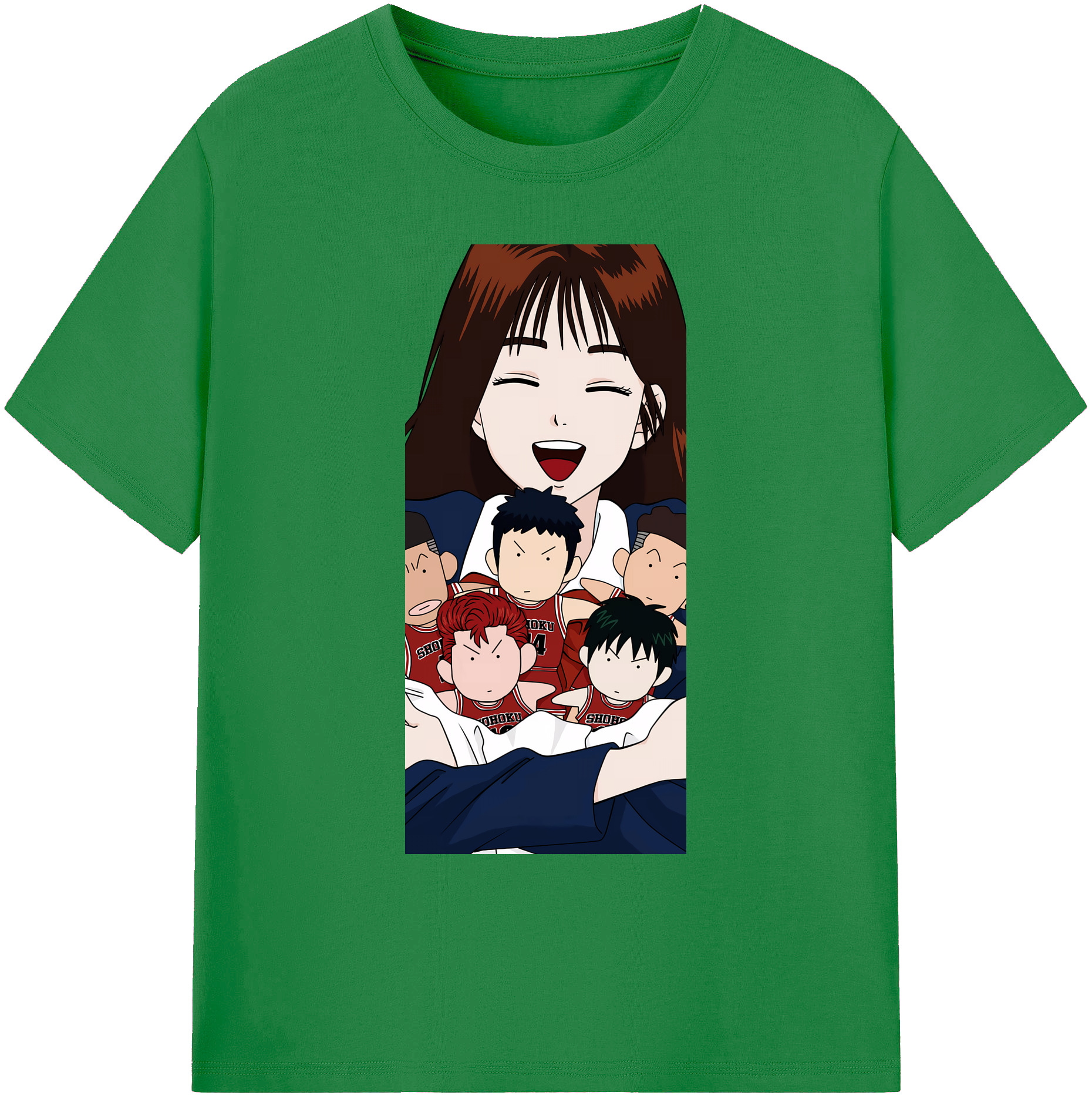（画像用） SLAM DUNK／スラムダンク 綿100％ メンズ半袖Tシャツ｜肌触りやわらか＆通気性