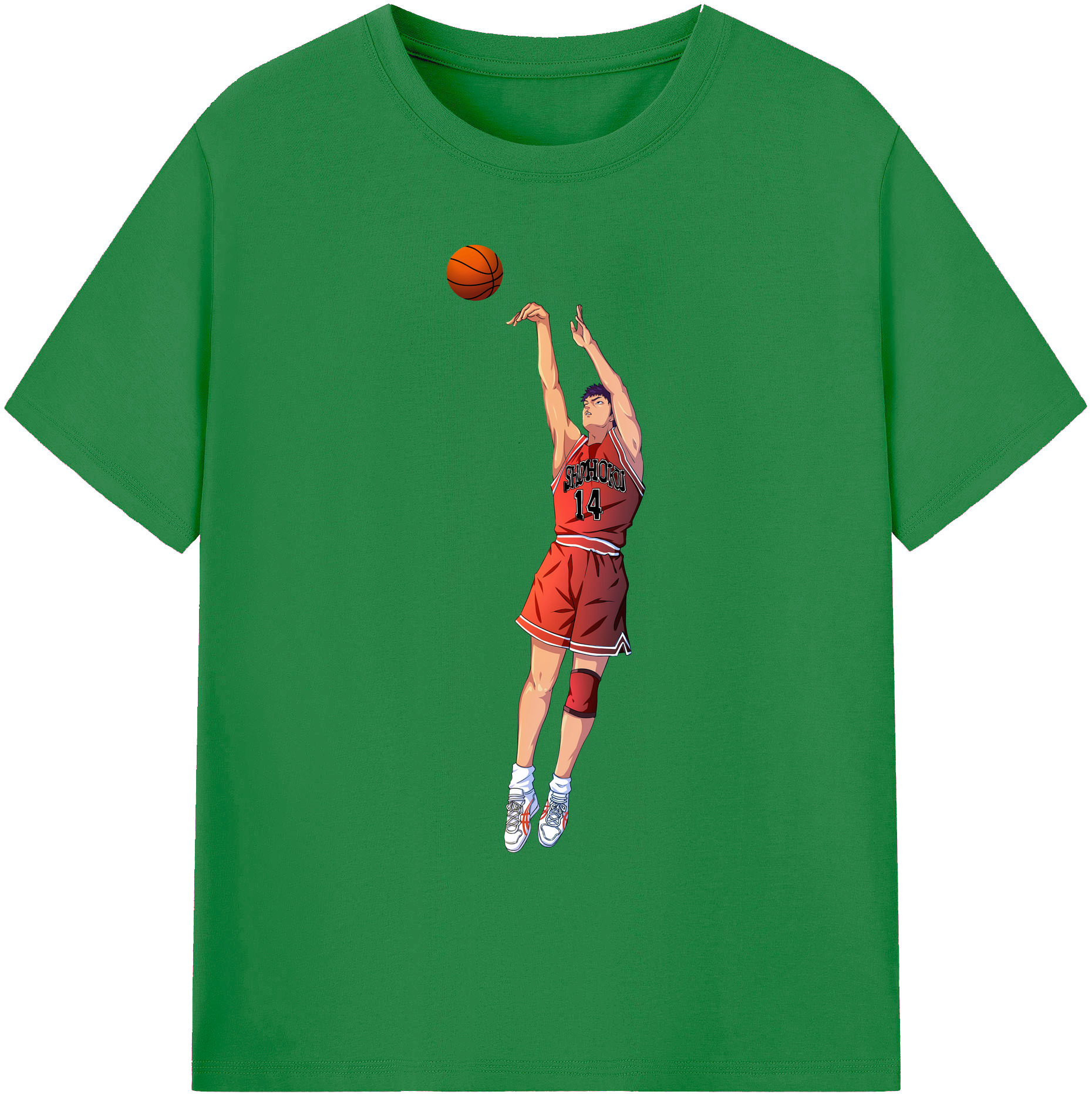 （画像用） SLAM DUNK／スラムダンク 綿100％ メンズ半袖Tシャツ｜肌触りやわらか＆通気性