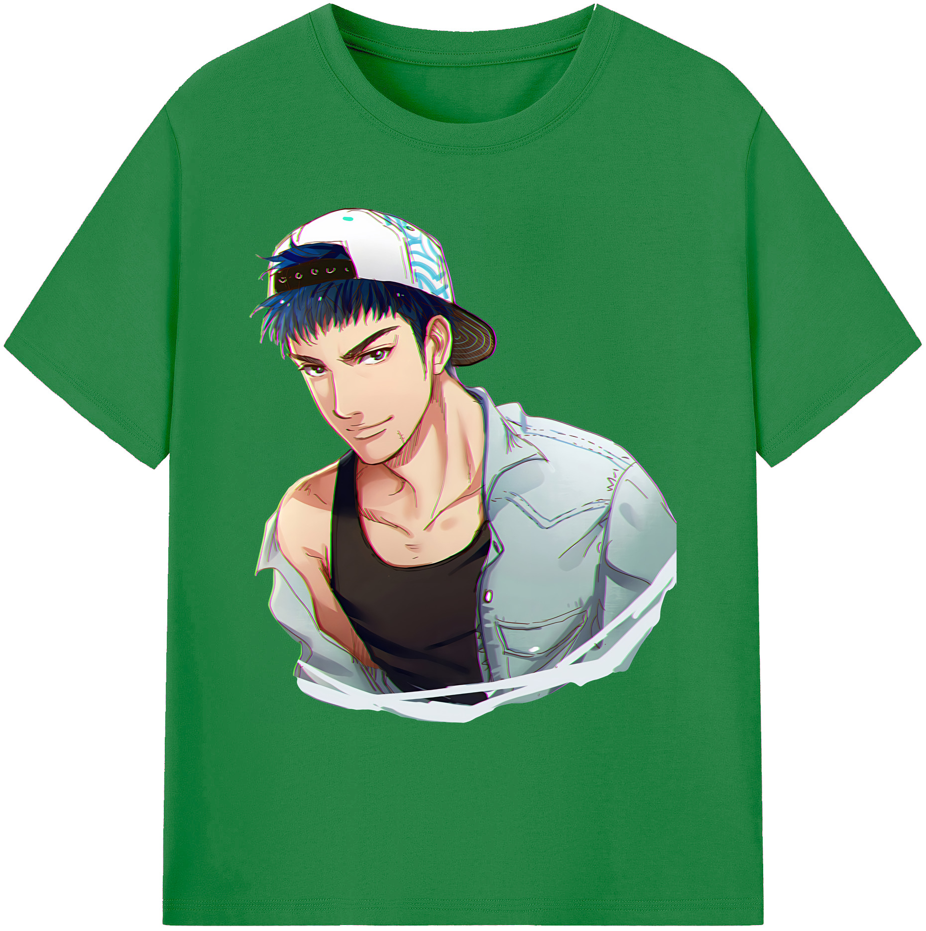 （画像用） SLAM DUNK／スラムダンク 綿100％ メンズ半袖Tシャツ｜肌触りやわらか＆通気性