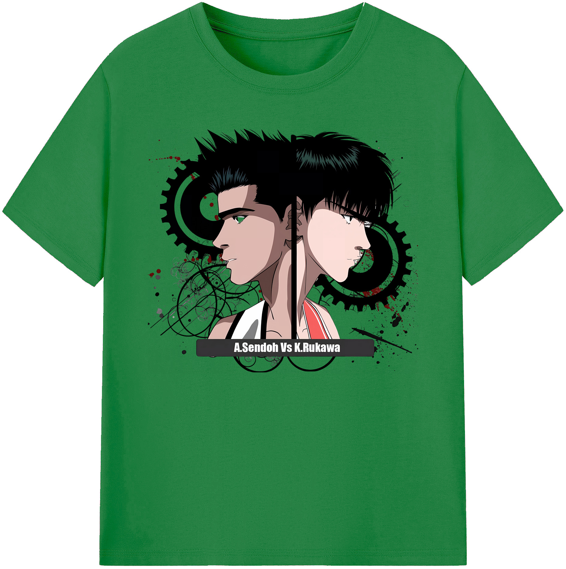 （画像用） SLAM DUNK／スラムダンク 綿100％ メンズ半袖Tシャツ｜肌触りやわらか＆通気性