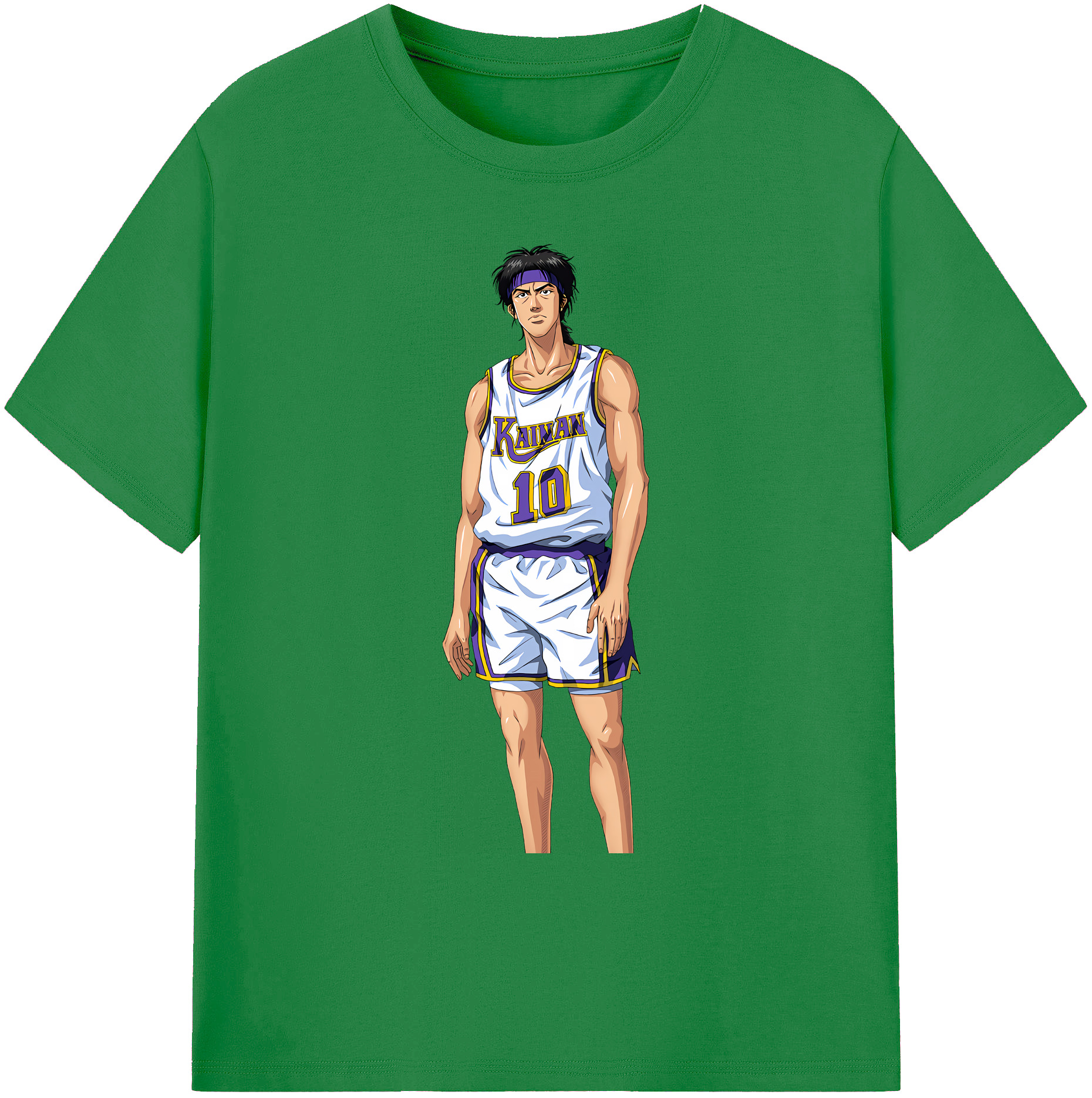 （画像用） SLAM DUNK／スラムダンク 綿100％ メンズ半袖Tシャツ｜肌触りやわらか＆通気性
