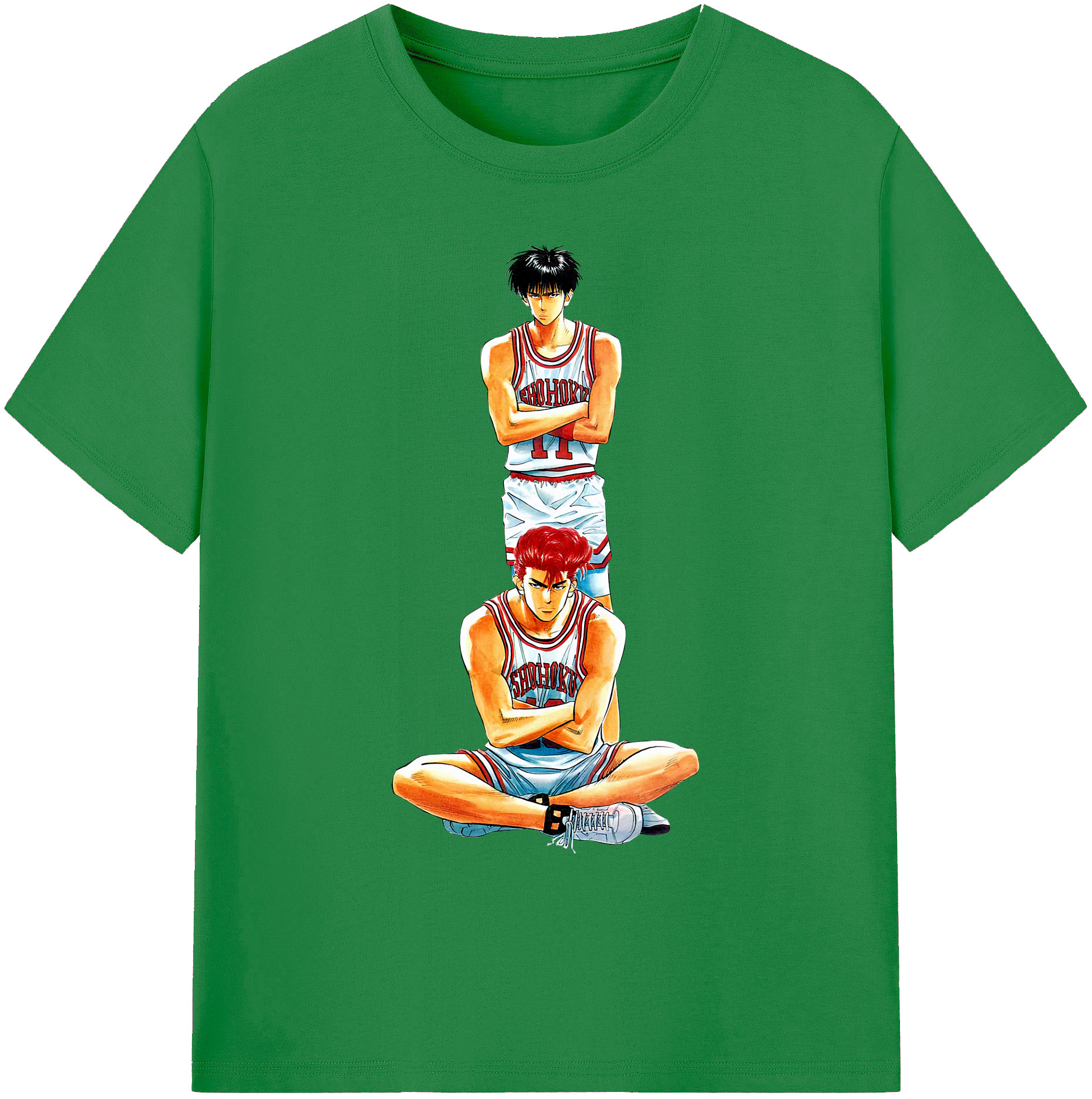 （画像用） SLAM DUNK／スラムダンク 綿100％ メンズ半袖Tシャツ｜肌触りやわらか＆通気性