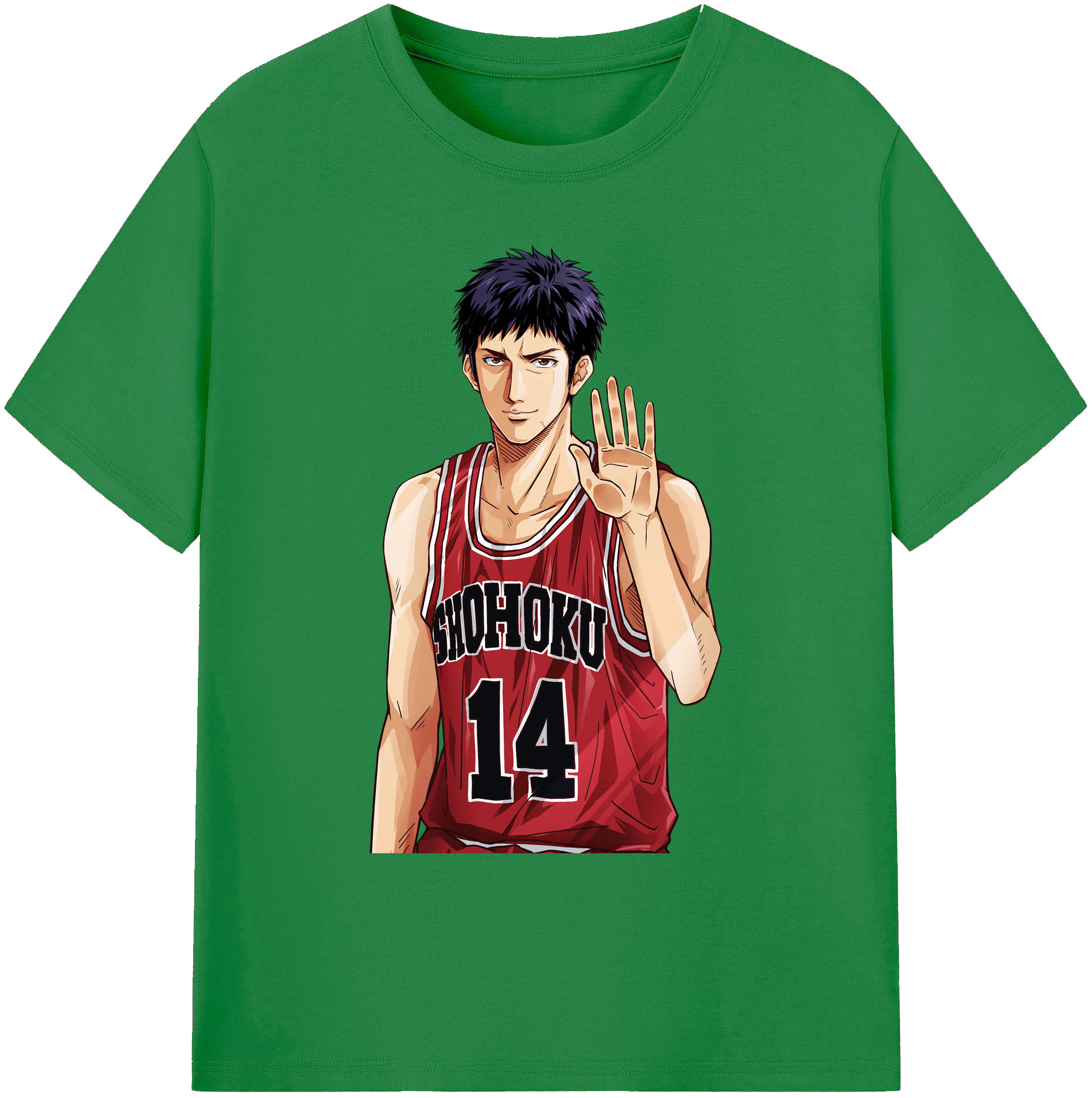 （画像用） SLAM DUNK／スラムダンク 綿100％ メンズ半袖Tシャツ｜肌触りやわらか＆通気性