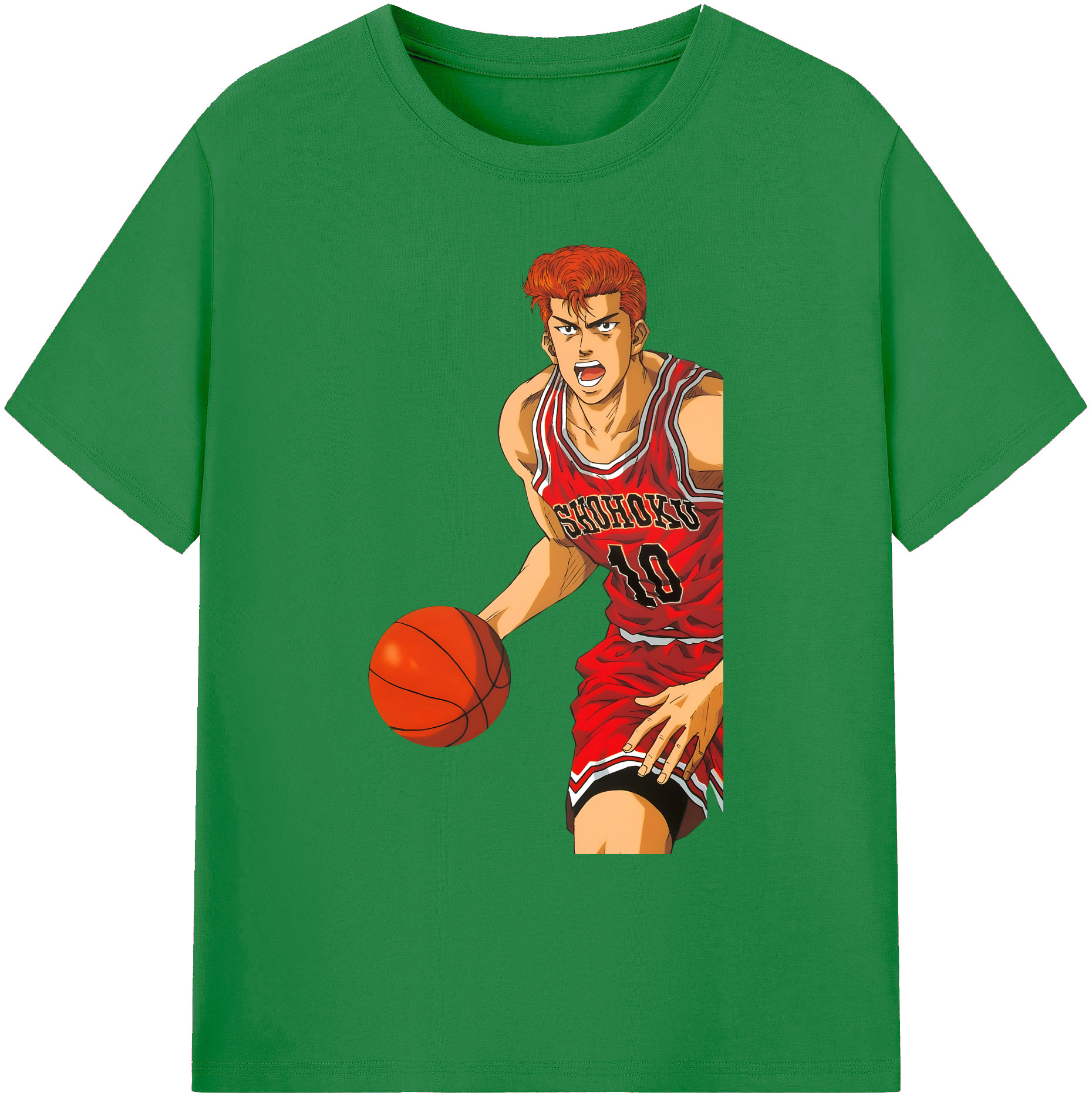 （画像用） SLAM DUNK／スラムダンク 綿100％ メンズ半袖Tシャツ｜肌触りやわらか＆通気性