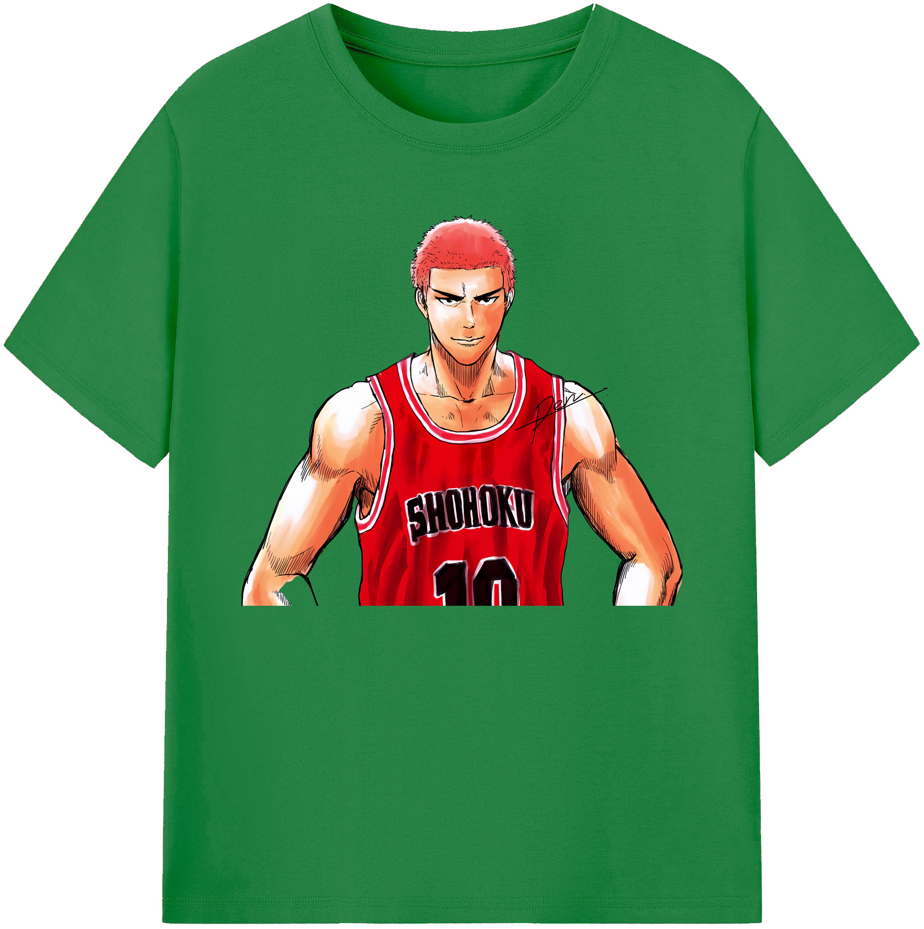 （画像用） SLAM DUNK／スラムダンク 綿100％ メンズ半袖Tシャツ｜肌触りやわらか＆通気性