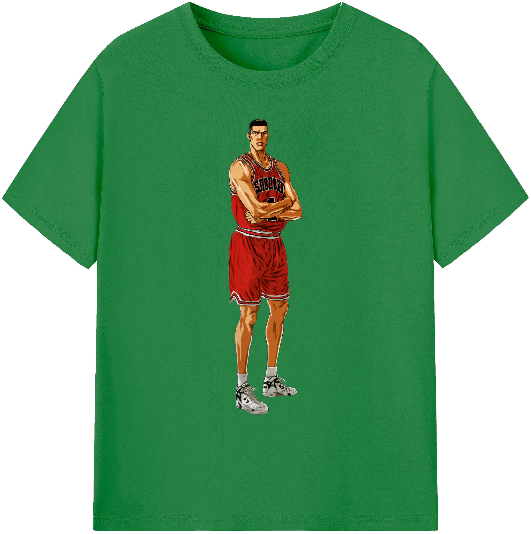 （画像用） SLAM DUNK／スラムダンク 綿100％ メンズ半袖Tシャツ｜肌触りやわらか＆通気性