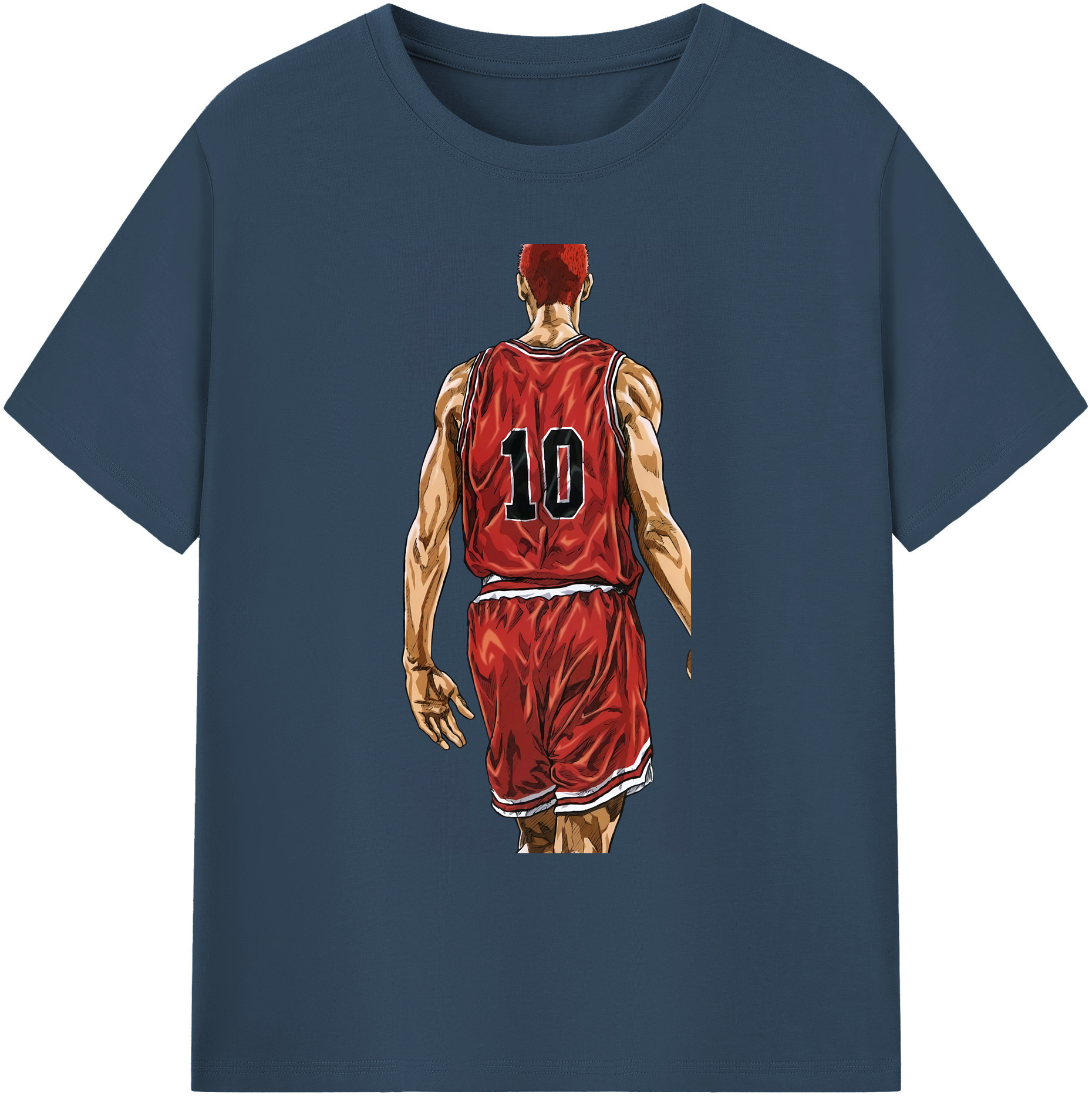 （画像用） SLAM DUNK／スラムダンク 綿100％ メンズ半袖Tシャツ｜肌触りやわらか＆通気性