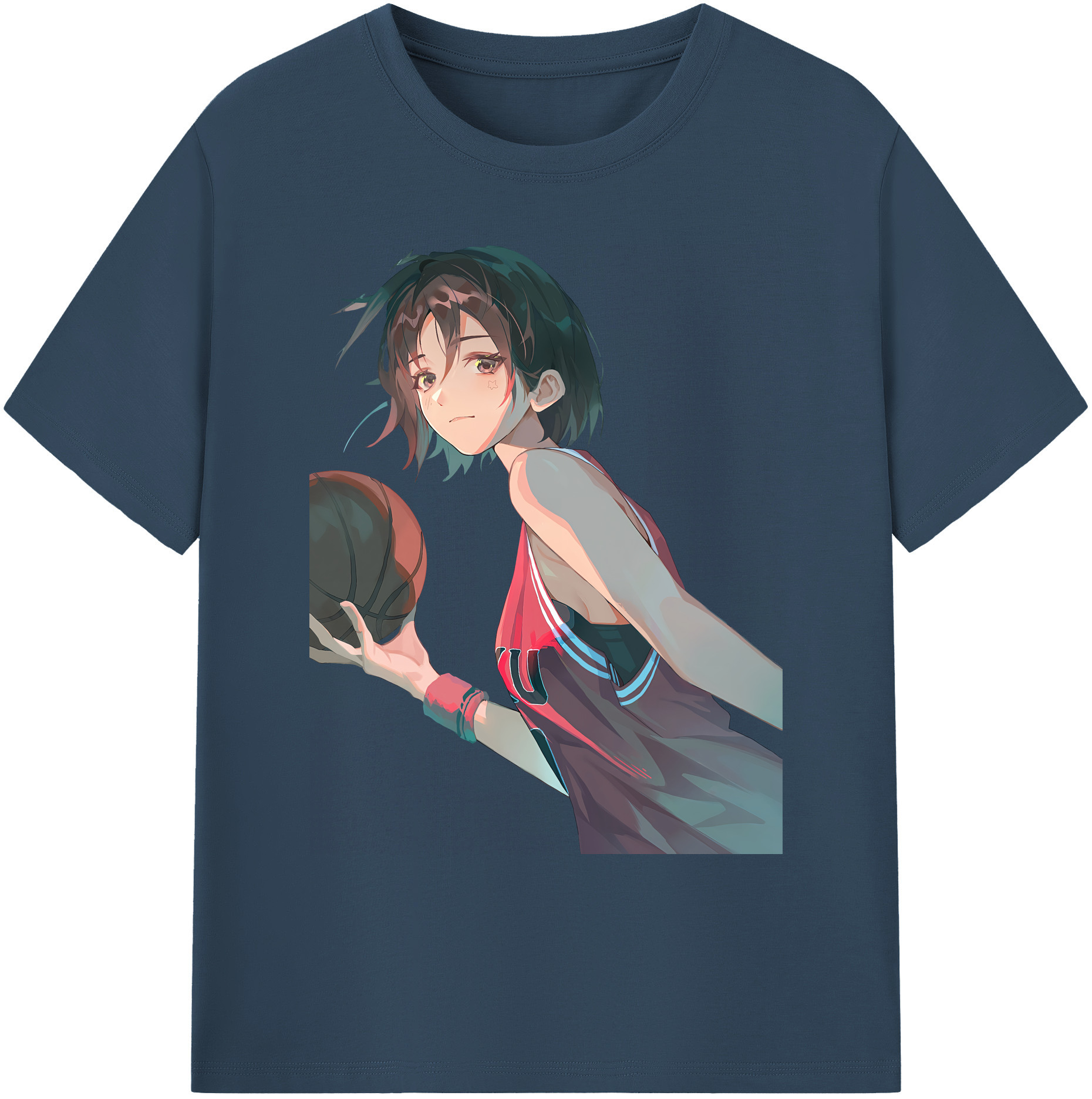 （画像用） SLAM DUNK／スラムダンク 綿100％ メンズ半袖Tシャツ｜肌触りやわらか＆通気性