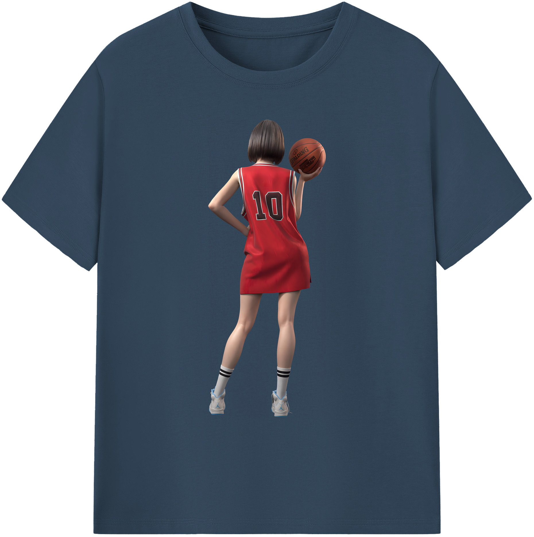 （画像用） SLAM DUNK／スラムダンク 綿100％ メンズ半袖Tシャツ｜肌触りやわらか＆通気性