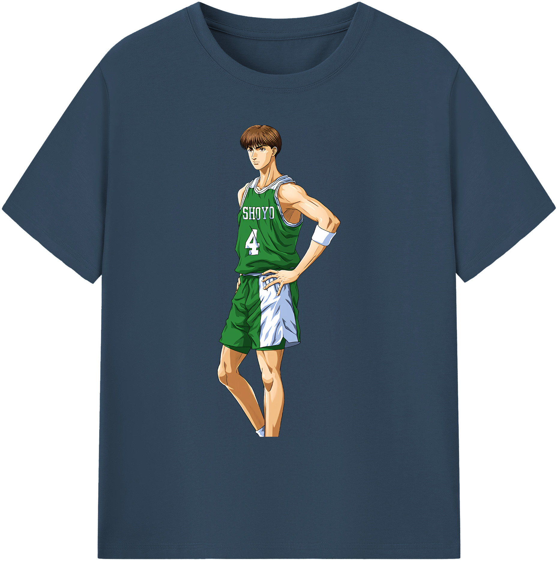 （画像用） SLAM DUNK／スラムダンク 綿100％ メンズ半袖Tシャツ｜肌触りやわらか＆通気性