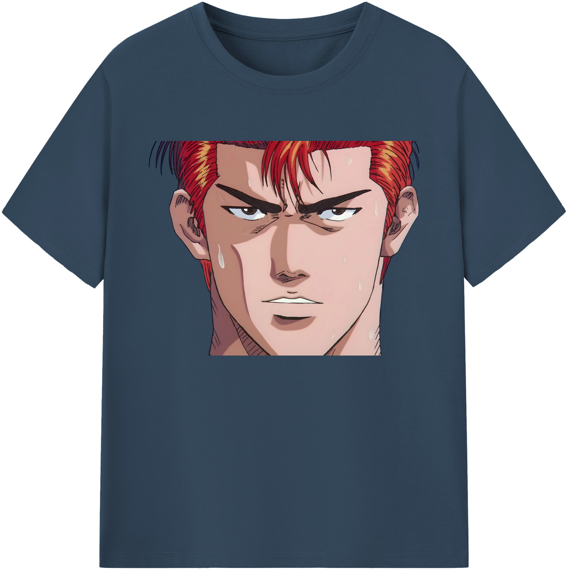 （画像用） SLAM DUNK／スラムダンク 綿100％ メンズ半袖Tシャツ｜肌触りやわらか＆通気性