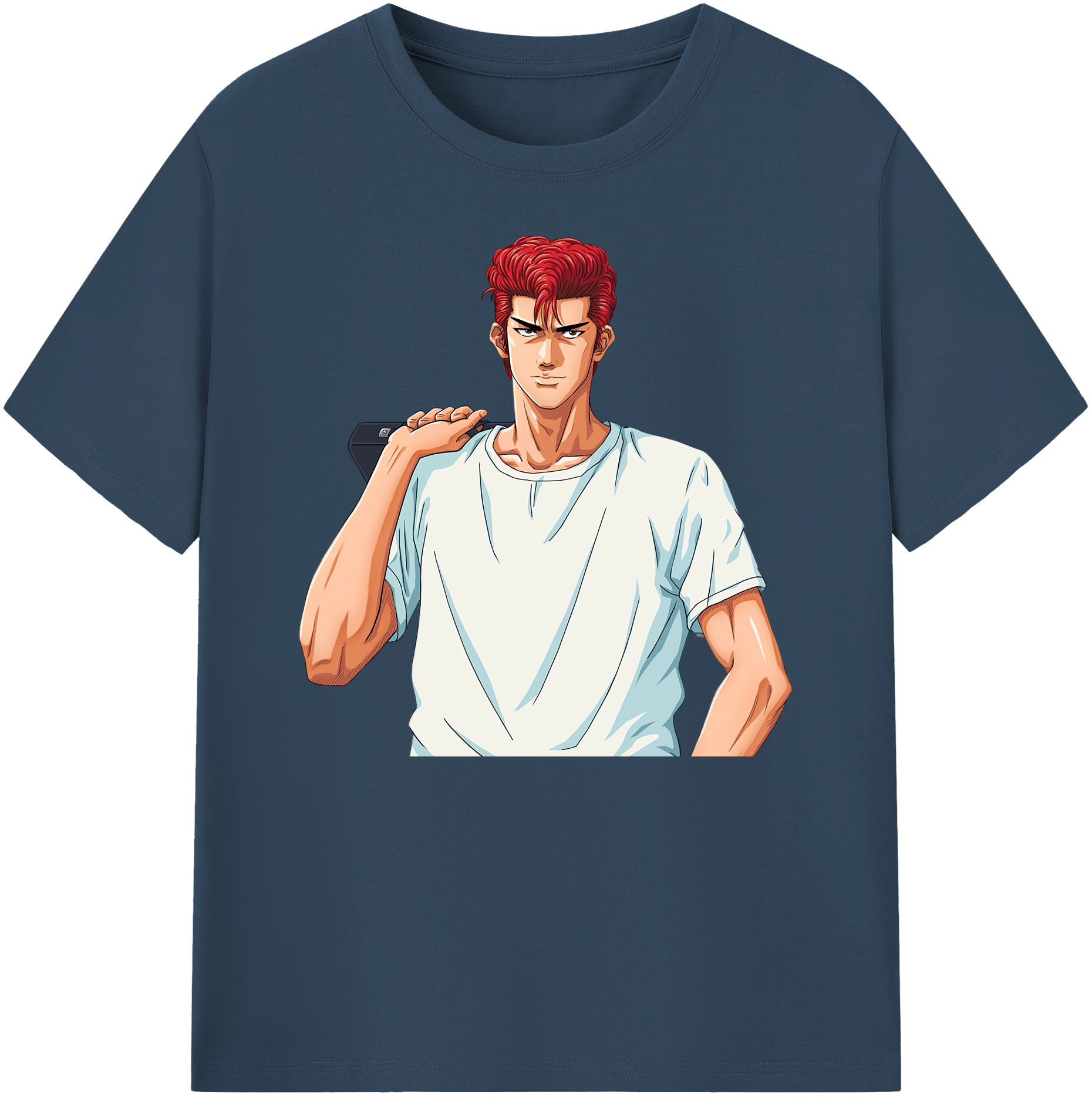 （画像用） SLAM DUNK／スラムダンク 綿100％ メンズ半袖Tシャツ｜肌触りやわらか＆通気性