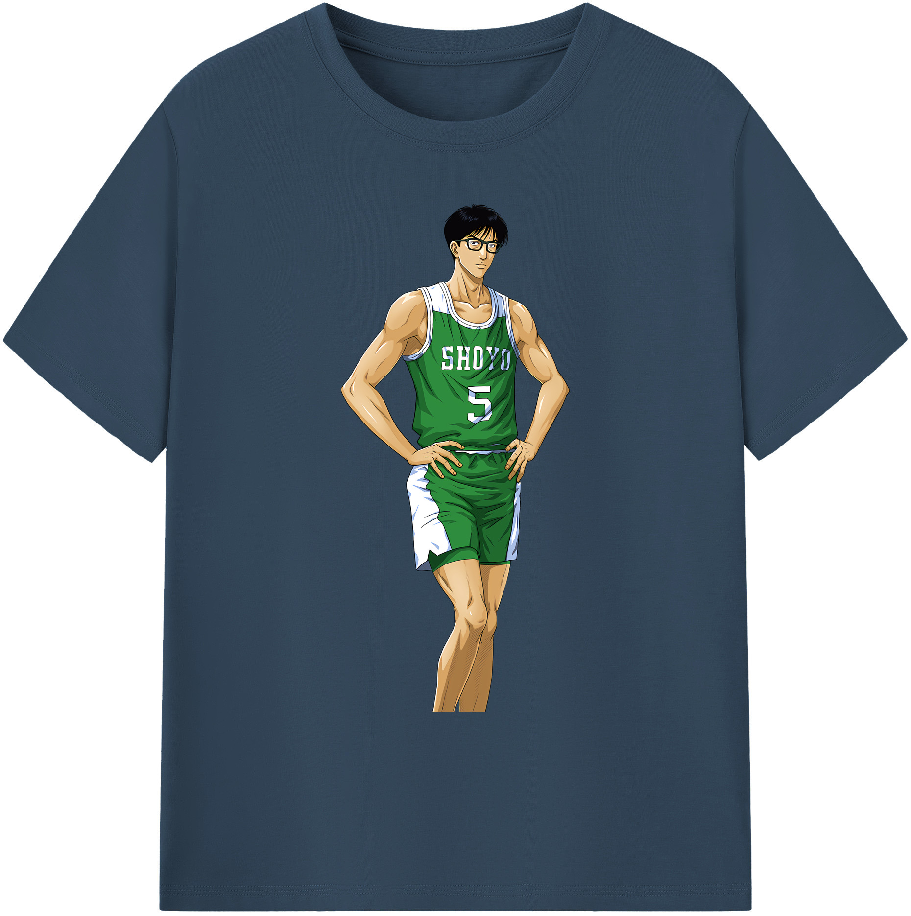 （画像用） SLAM DUNK／スラムダンク 綿100％ メンズ半袖Tシャツ｜肌触りやわらか＆通気性