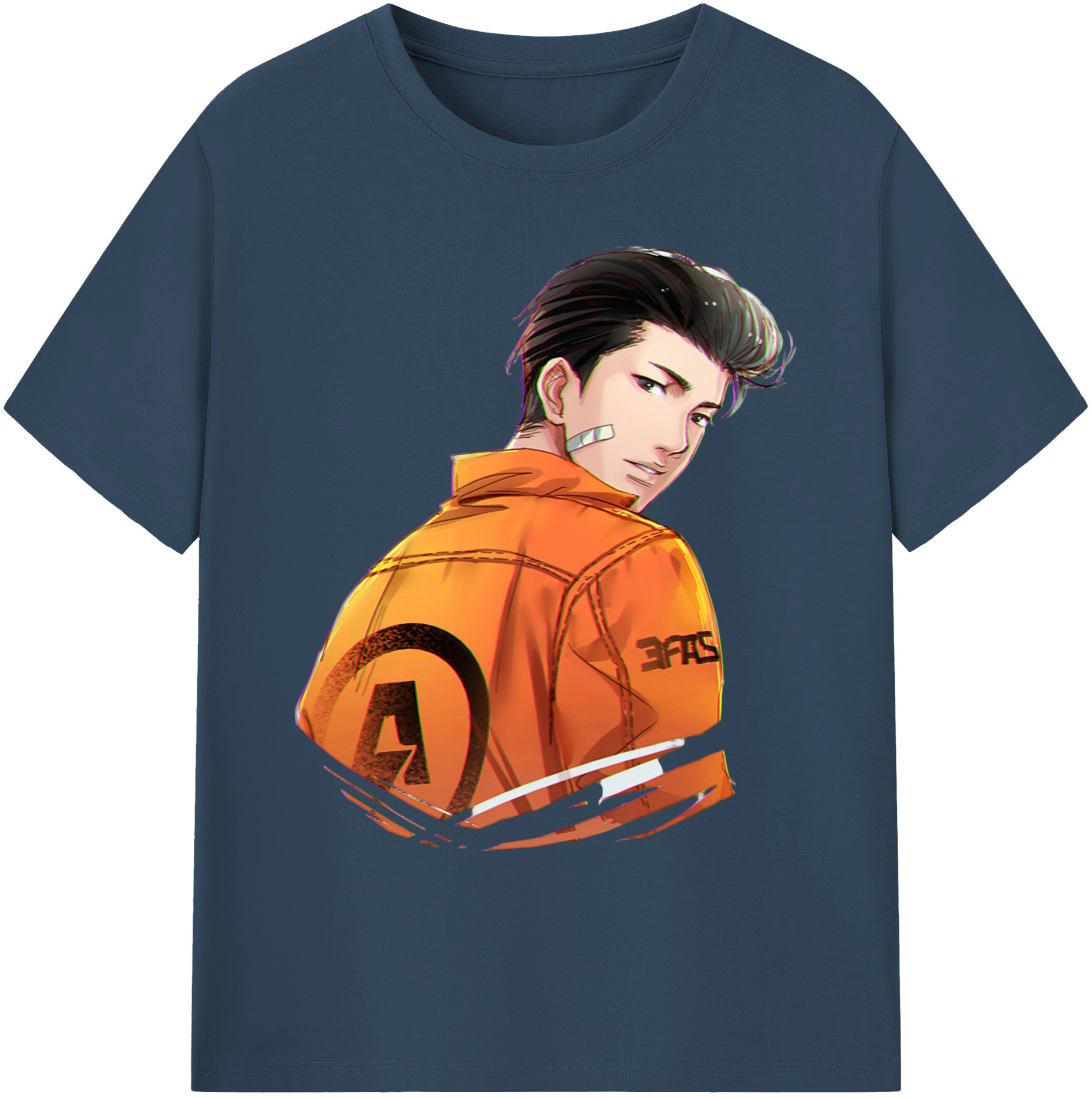 （画像用） SLAM DUNK／スラムダンク 綿100％ メンズ半袖Tシャツ｜肌触りやわらか＆通気性
