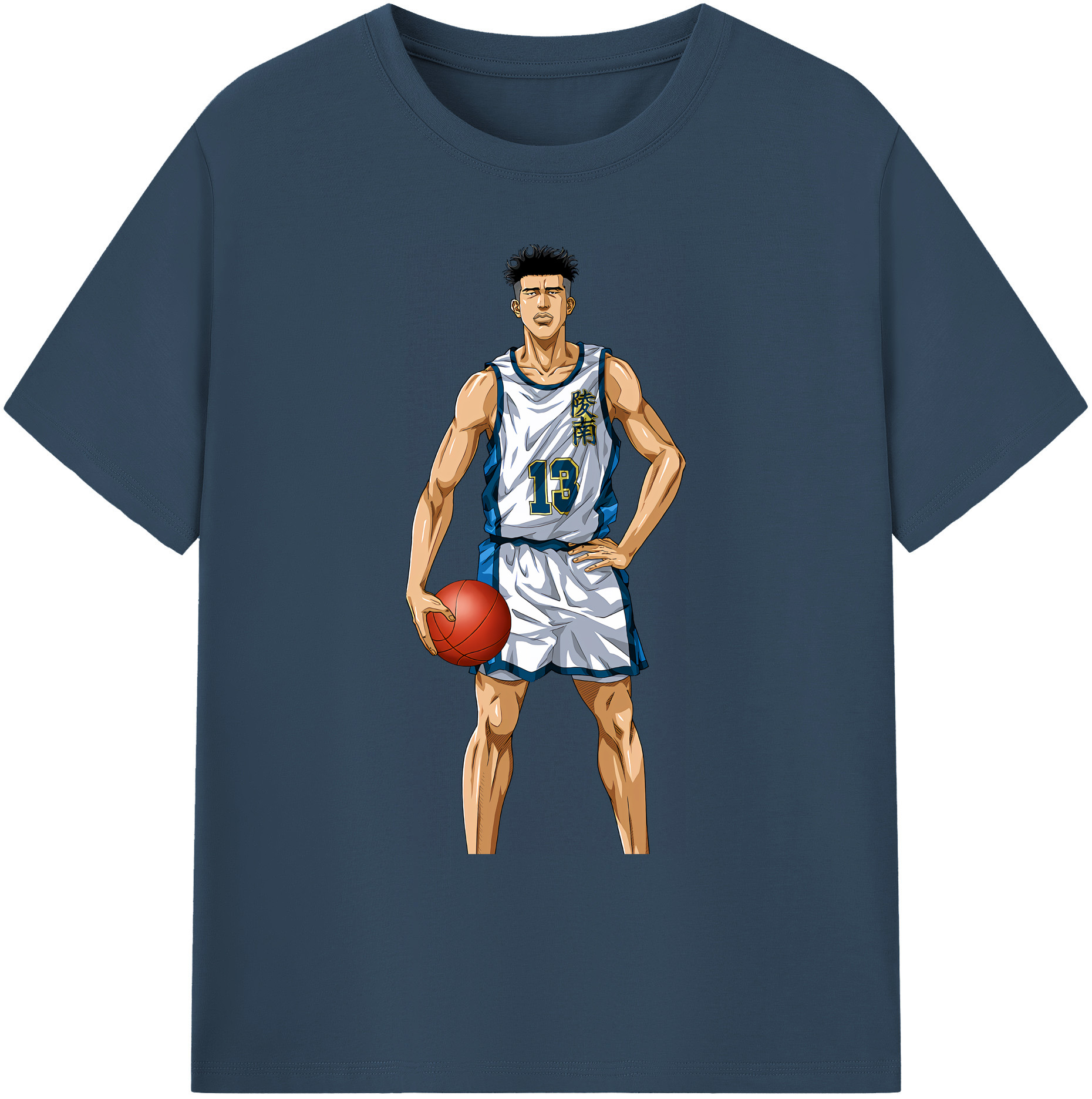 （画像用） SLAM DUNK／スラムダンク 綿100％ メンズ半袖Tシャツ｜肌触りやわらか＆通気性