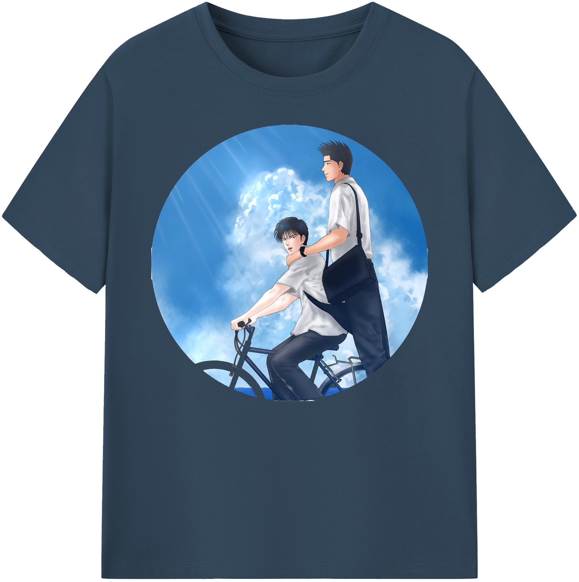（画像用） SLAM DUNK／スラムダンク 綿100％ メンズ半袖Tシャツ｜肌触りやわらか＆通気性