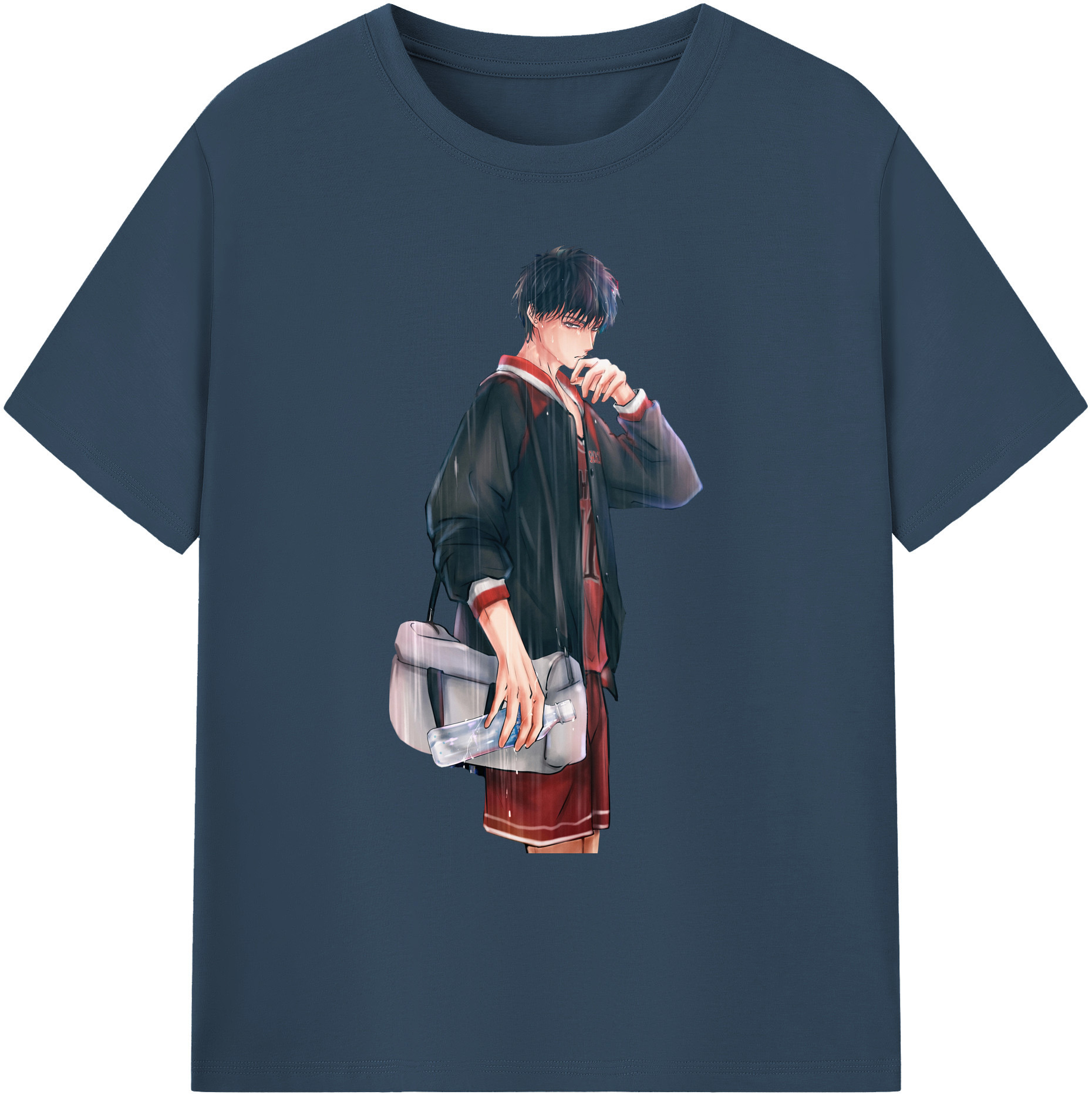 （画像用） SLAM DUNK／スラムダンク 綿100％ メンズ半袖Tシャツ｜肌触りやわらか＆通気性