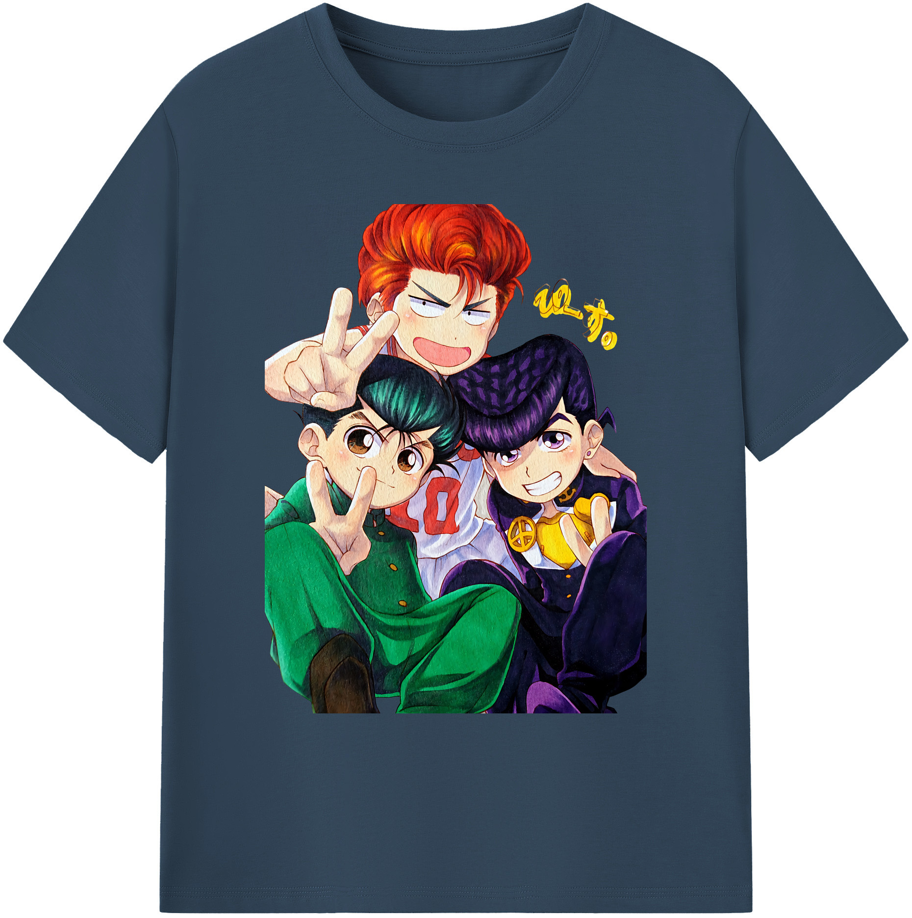 （画像用） SLAM DUNK／スラムダンク 綿100％ メンズ半袖Tシャツ｜肌触りやわらか＆通気性