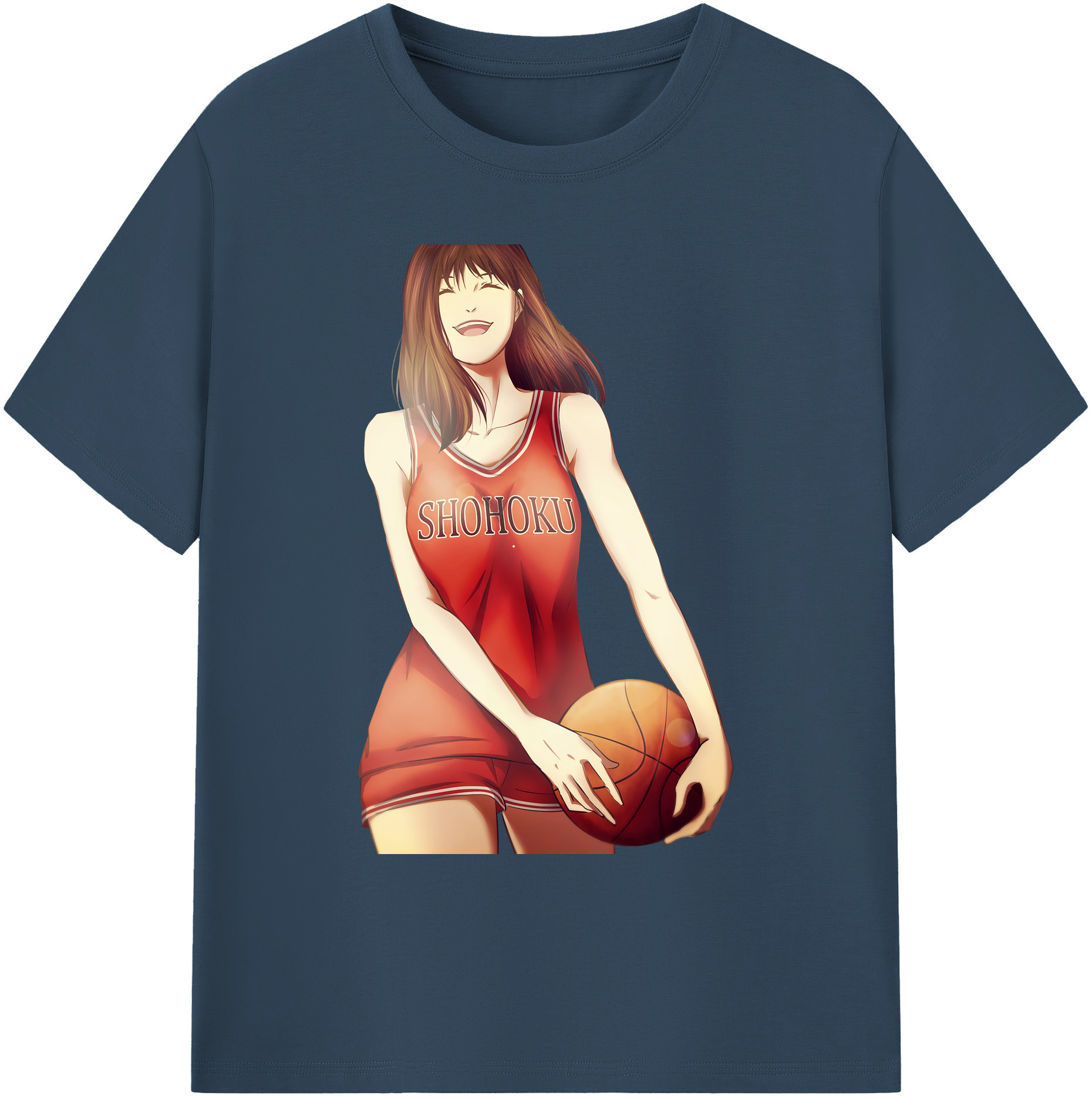 （画像用） SLAM DUNK／スラムダンク 綿100％ メンズ半袖Tシャツ｜肌触りやわらか＆通気性