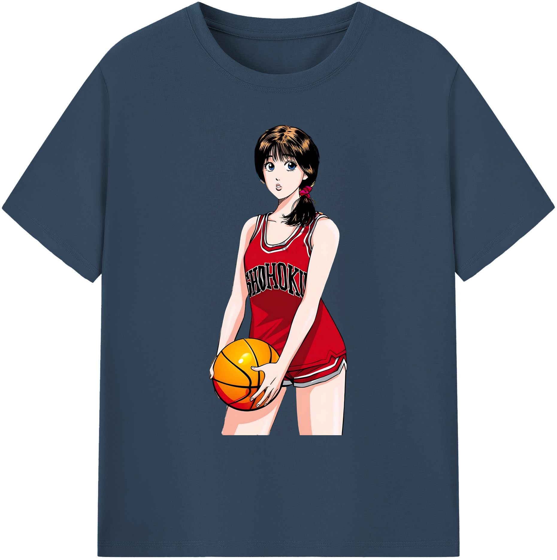 （画像用） SLAM DUNK／スラムダンク 綿100％ メンズ半袖Tシャツ｜肌触りやわらか＆通気性