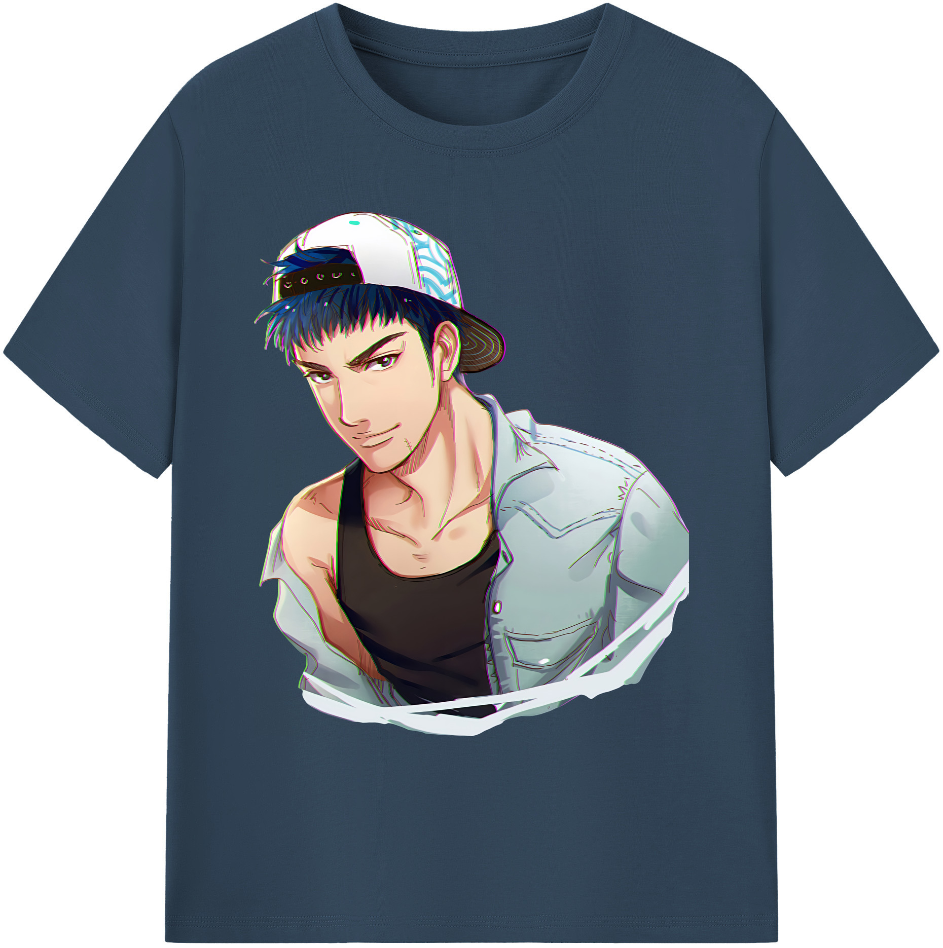 （画像用） SLAM DUNK／スラムダンク 綿100％ メンズ半袖Tシャツ｜肌触りやわらか＆通気性
