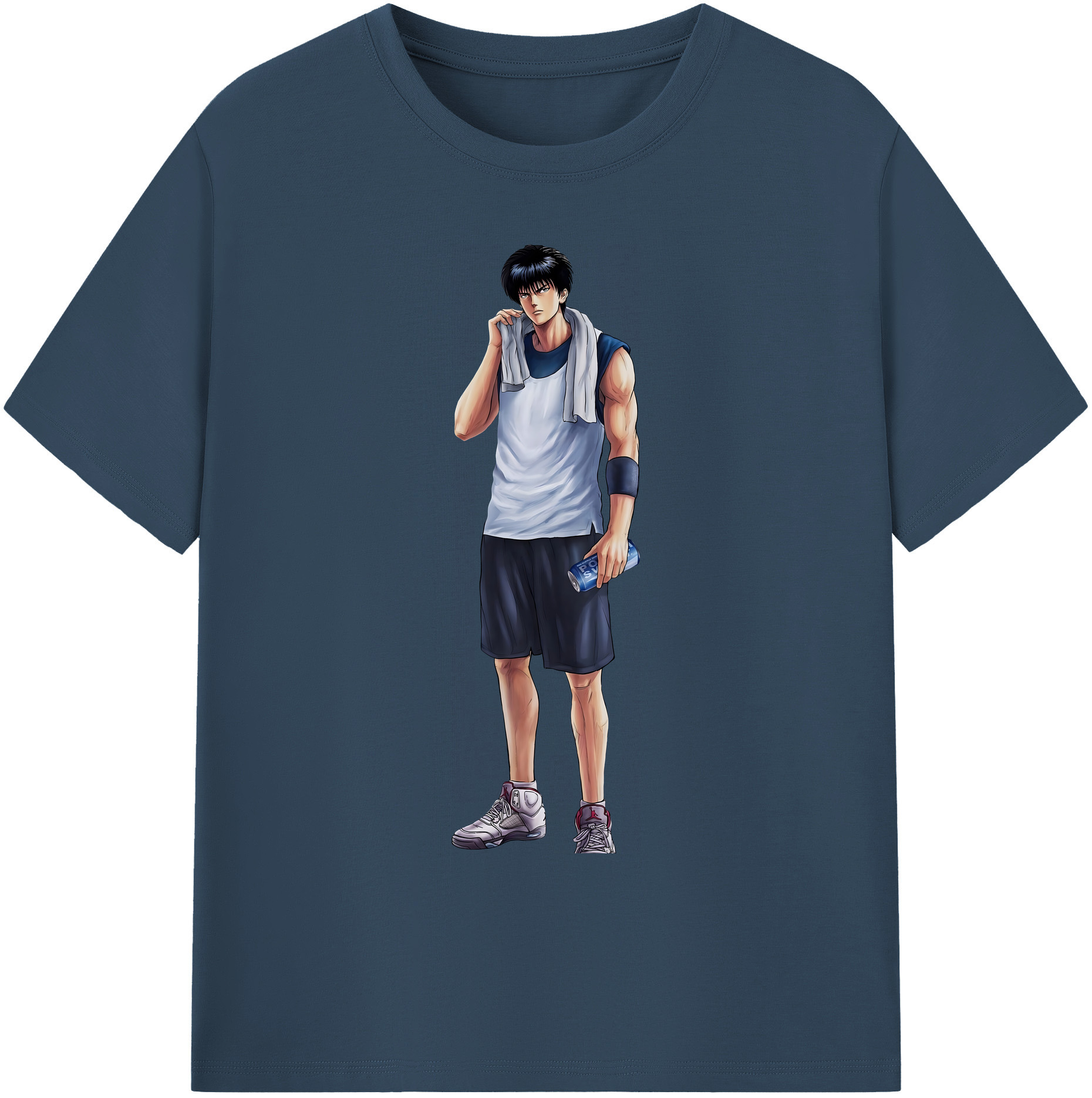 （画像用） SLAM DUNK／スラムダンク 綿100％ メンズ半袖Tシャツ｜肌触りやわらか＆通気性