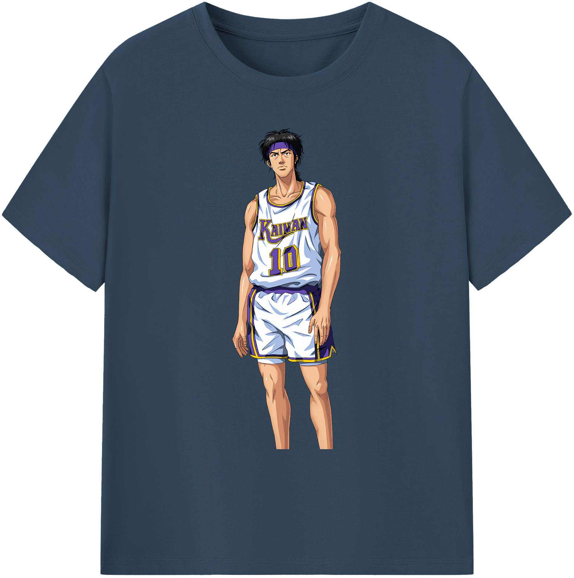 （画像用） SLAM DUNK／スラムダンク 綿100％ メンズ半袖Tシャツ｜肌触りやわらか＆通気性
