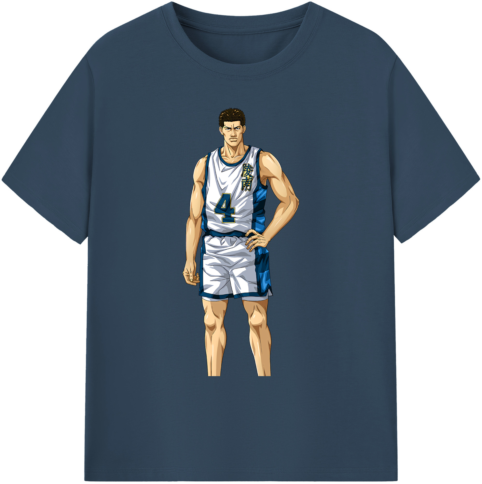 （画像用） SLAM DUNK／スラムダンク 綿100％ メンズ半袖Tシャツ｜肌触りやわらか＆通気性