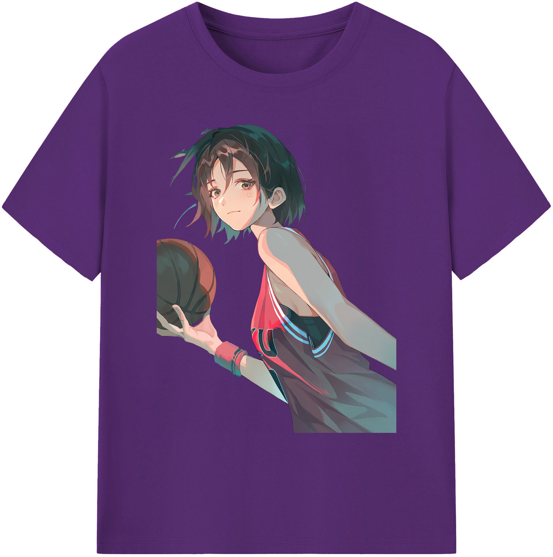 （画像用） SLAM DUNK／スラムダンク 綿100％ メンズ半袖Tシャツ｜肌触りやわらか＆通気性