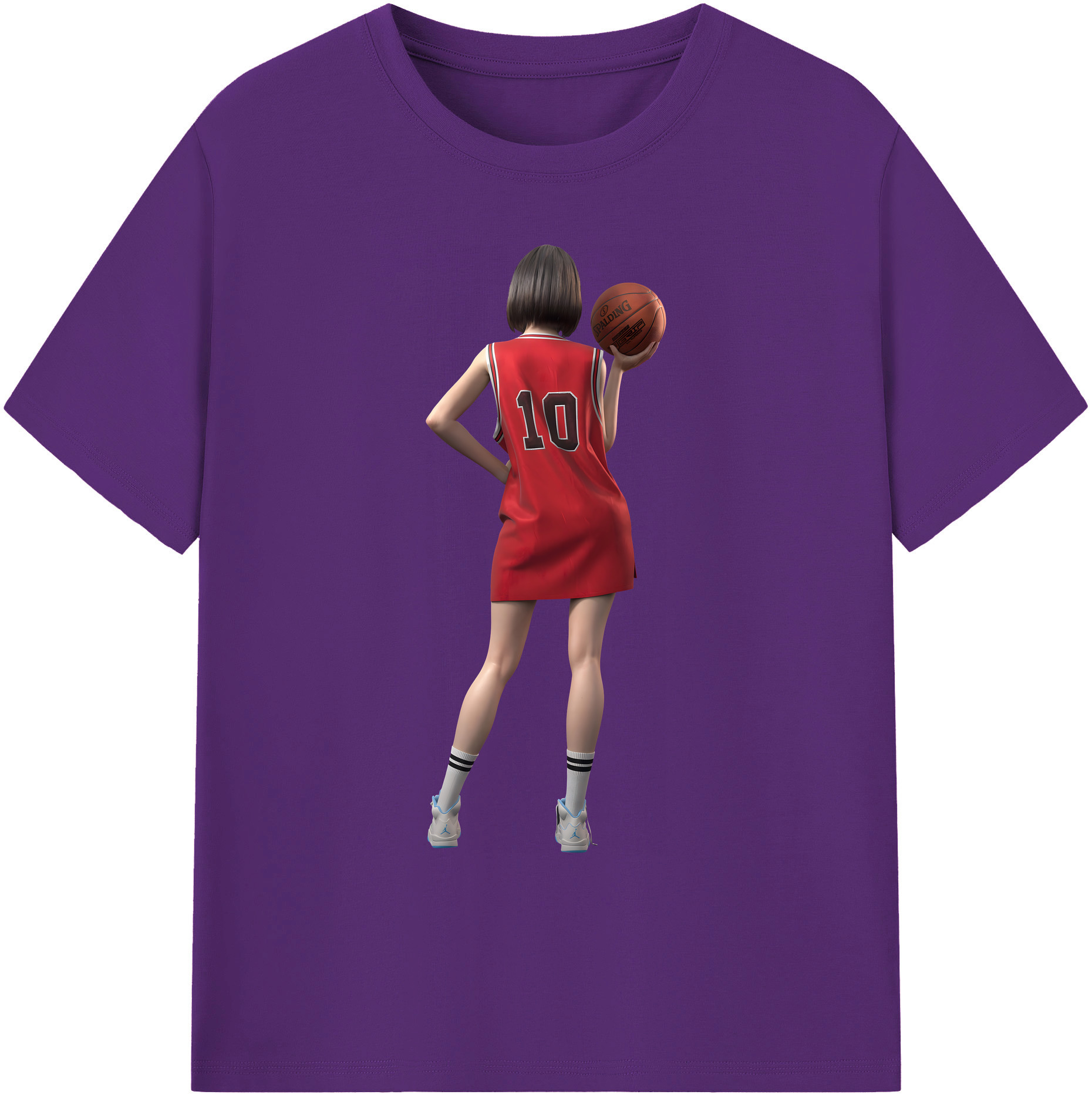 （画像用） SLAM DUNK／スラムダンク 綿100％ メンズ半袖Tシャツ｜肌触りやわらか＆通気性