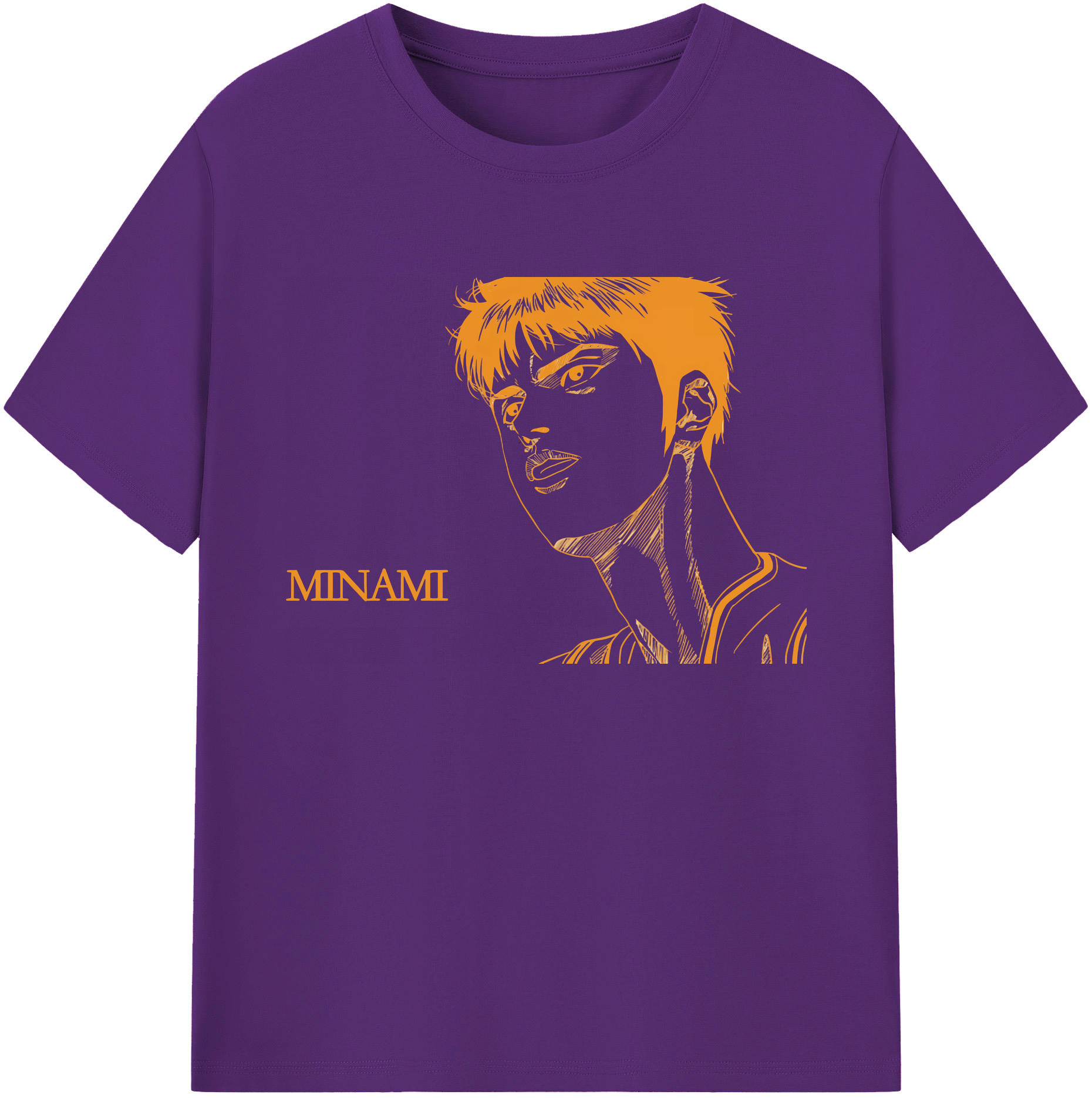 （画像用） SLAM DUNK／スラムダンク 綿100％ メンズ半袖Tシャツ｜肌触りやわらか＆通気性