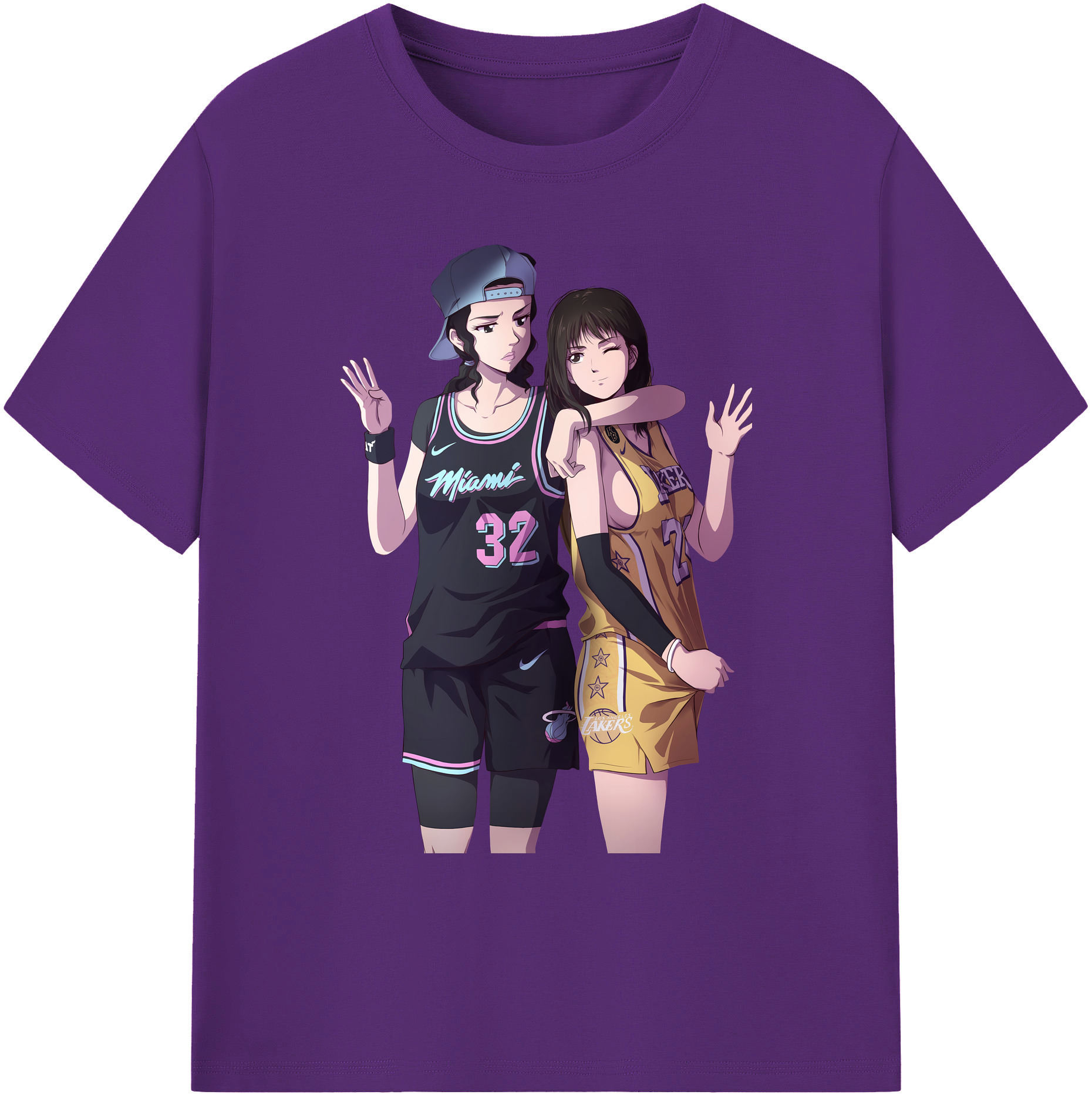 （画像用） SLAM DUNK／スラムダンク 綿100％ メンズ半袖Tシャツ｜肌触りやわらか＆通気性