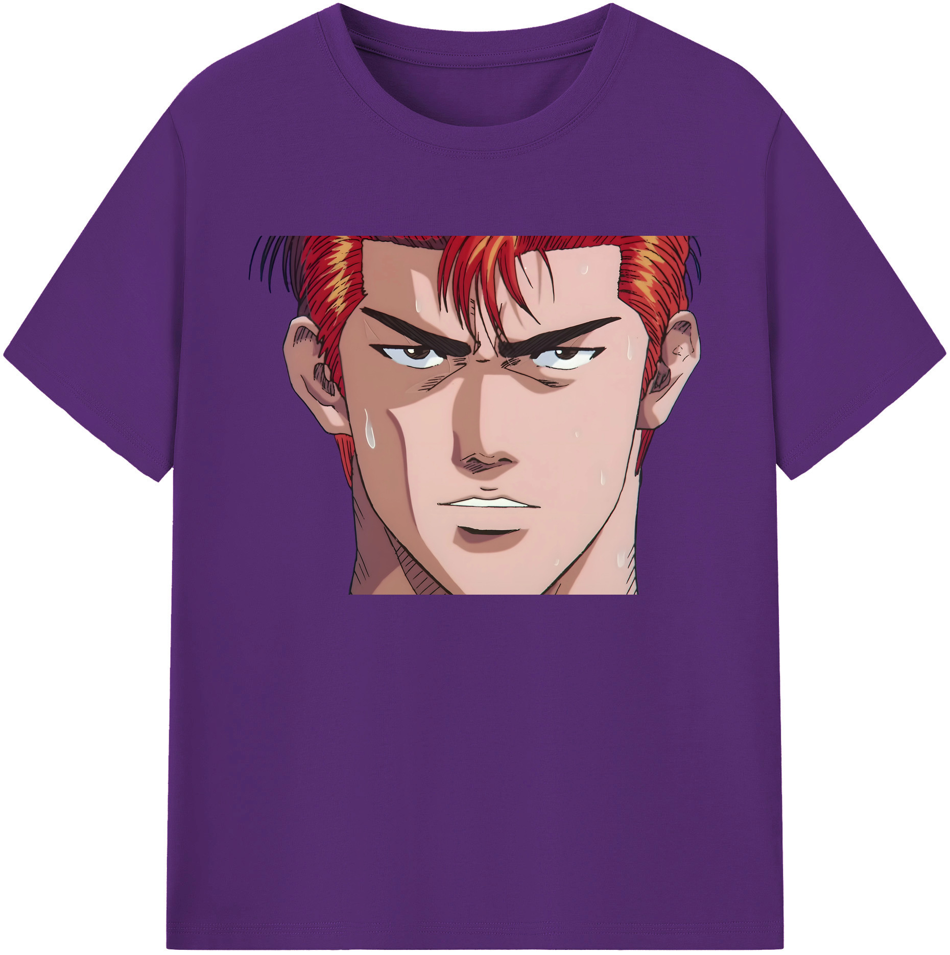 （画像用） SLAM DUNK／スラムダンク 綿100％ メンズ半袖Tシャツ｜肌触りやわらか＆通気性