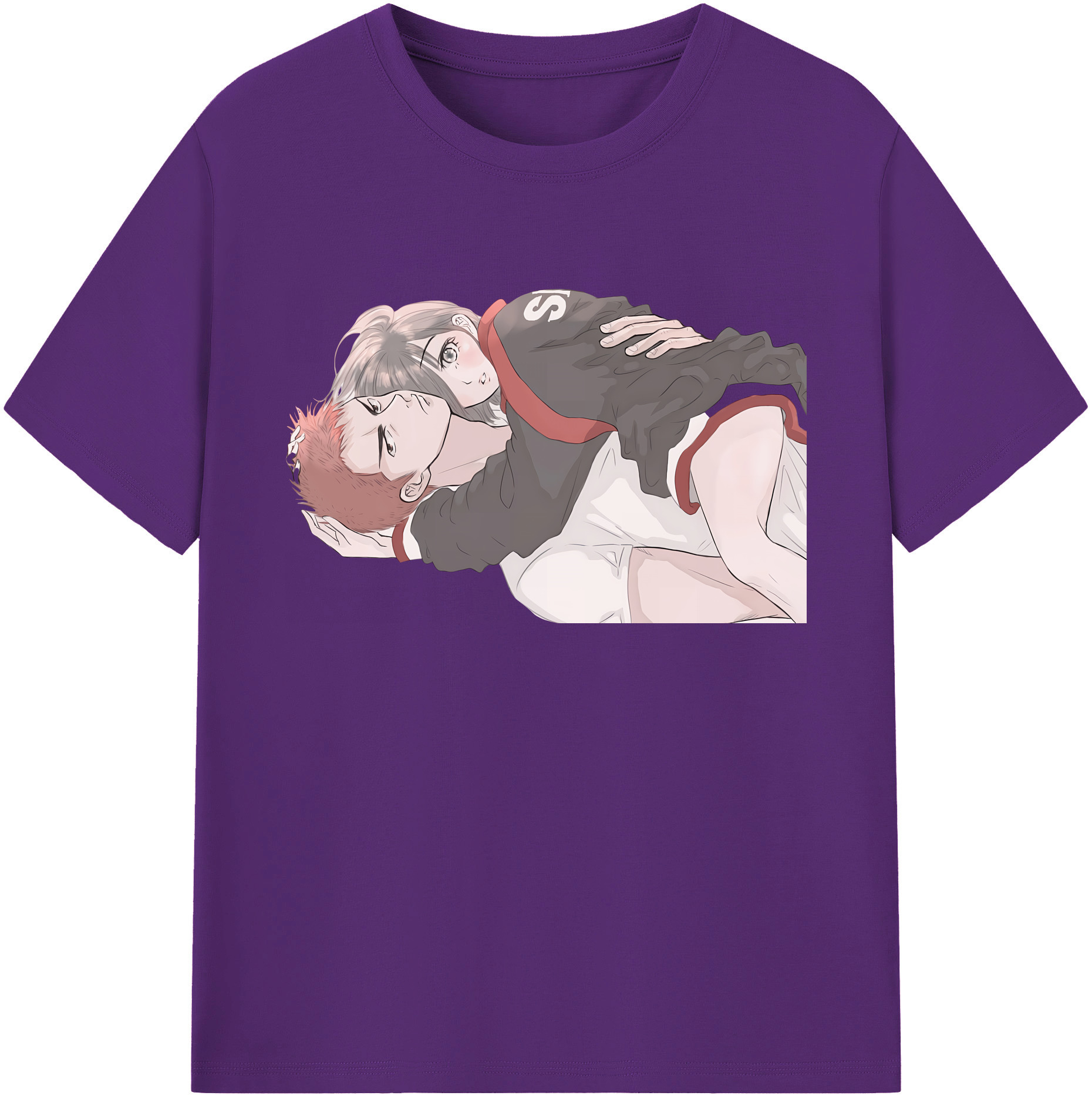 （画像用） SLAM DUNK／スラムダンク 綿100％ メンズ半袖Tシャツ｜肌触りやわらか＆通気性