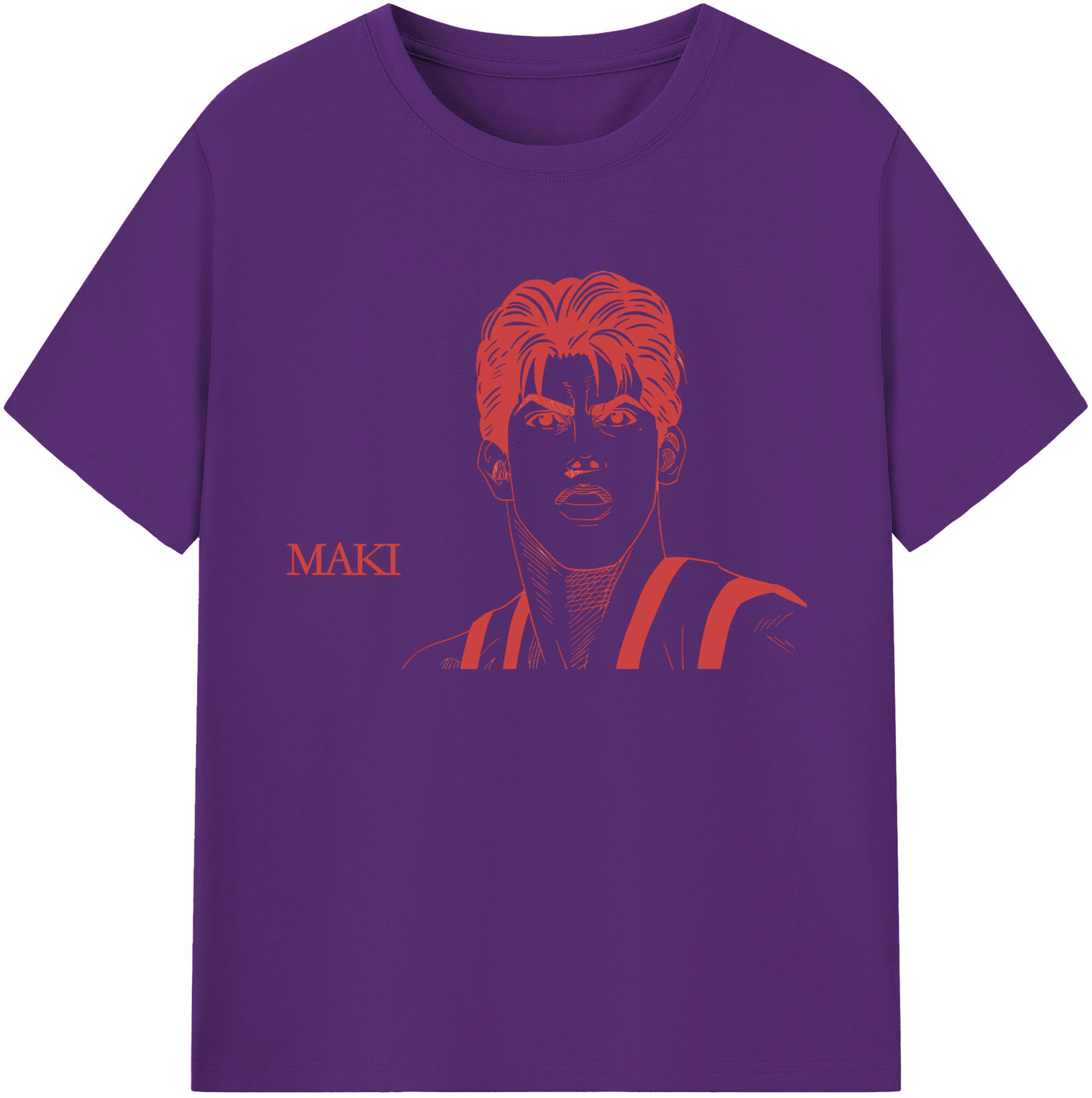 （画像用） SLAM DUNK／スラムダンク 綿100％ メンズ半袖Tシャツ｜肌触りやわらか＆通気性