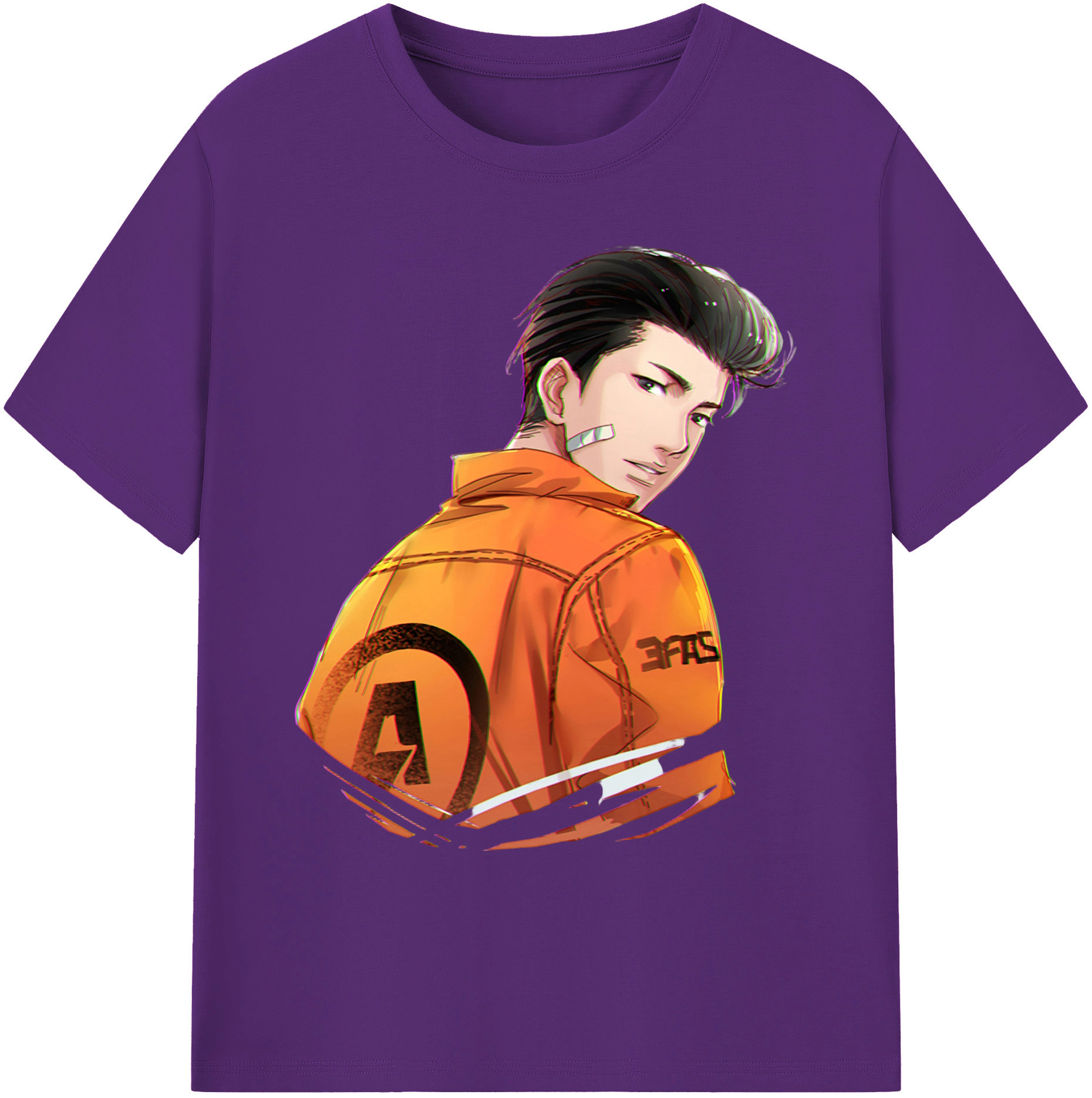 （画像用） SLAM DUNK／スラムダンク 綿100％ メンズ半袖Tシャツ｜肌触りやわらか＆通気性