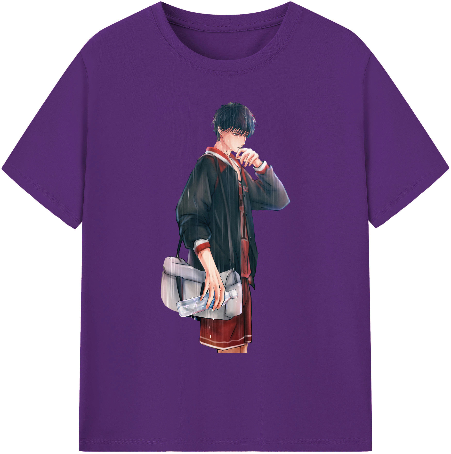 （画像用） SLAM DUNK／スラムダンク 綿100％ メンズ半袖Tシャツ｜肌触りやわらか＆通気性