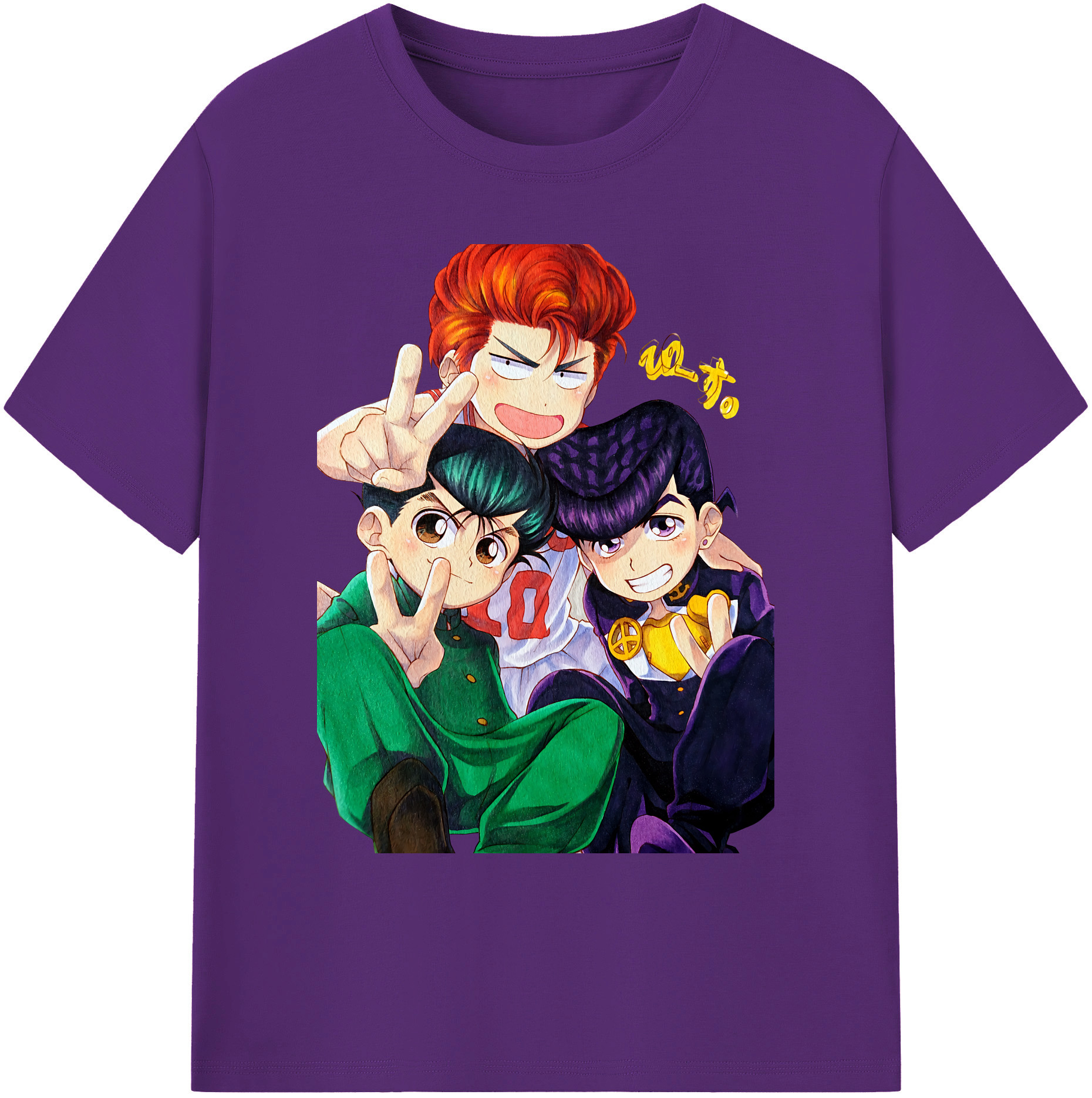 （画像用） SLAM DUNK／スラムダンク 綿100％ メンズ半袖Tシャツ｜肌触りやわらか＆通気性