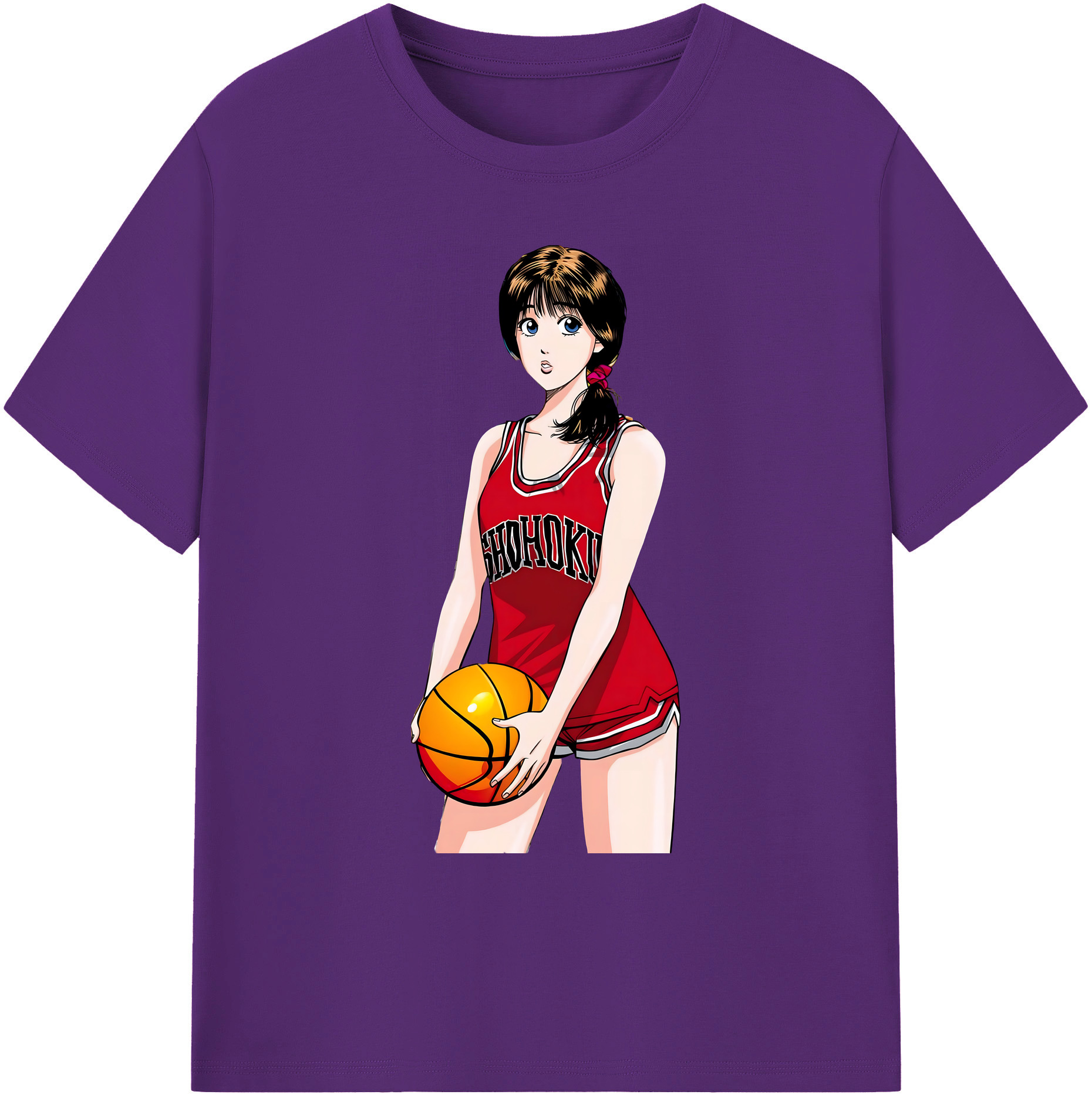 （画像用） SLAM DUNK／スラムダンク 綿100％ メンズ半袖Tシャツ｜肌触りやわらか＆通気性