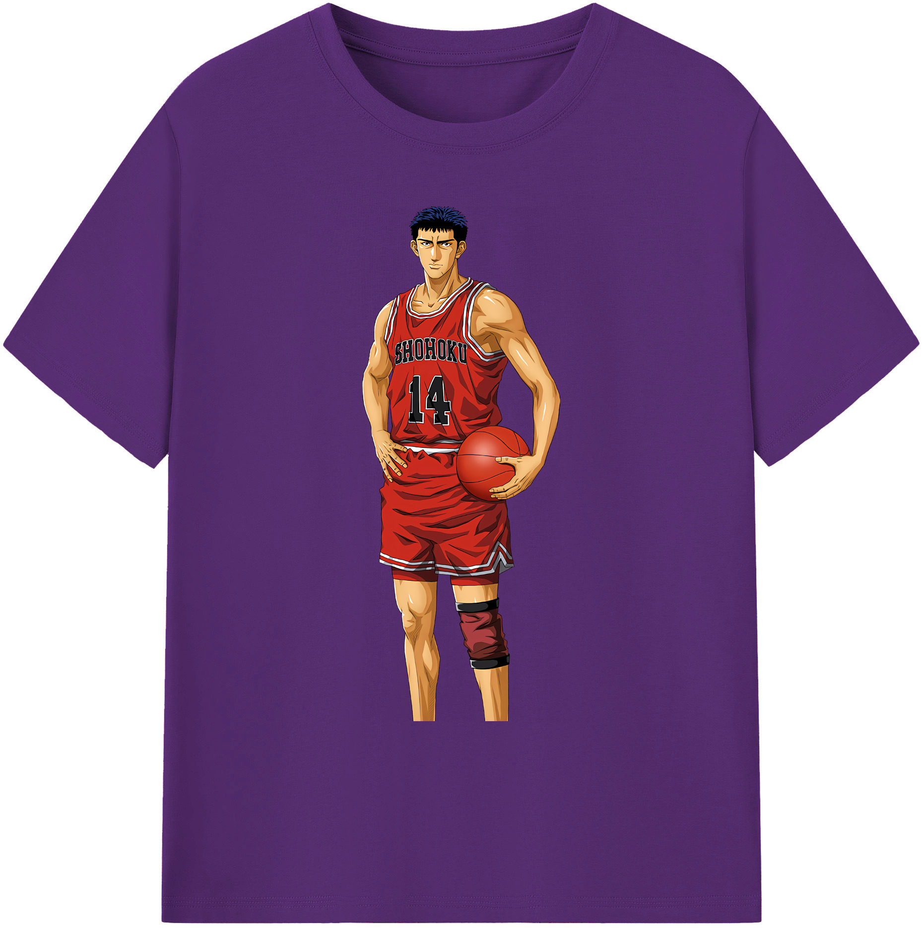 （画像用） SLAM DUNK／スラムダンク 綿100％ メンズ半袖Tシャツ｜肌触りやわらか＆通気性
