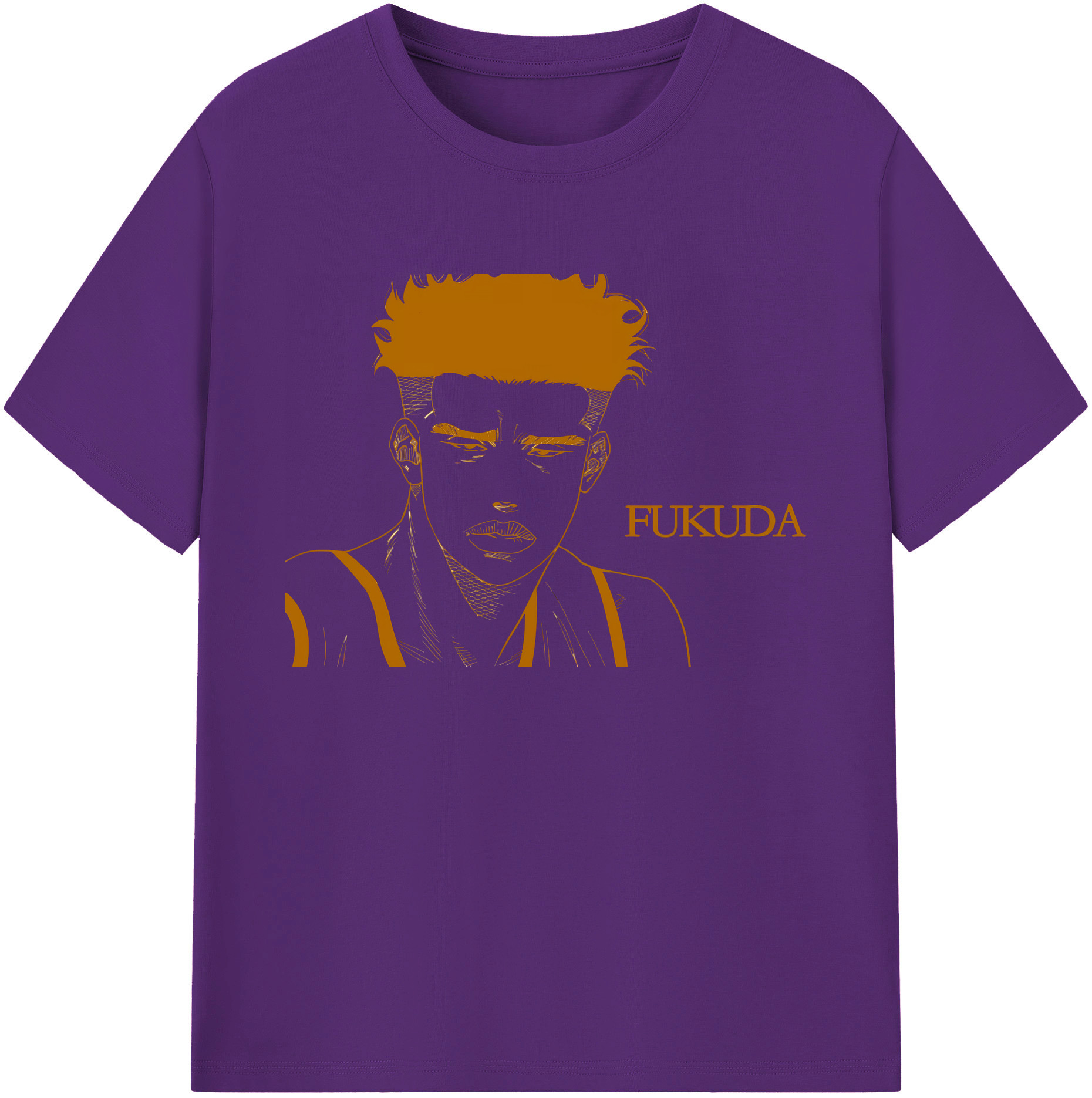 （画像用） SLAM DUNK／スラムダンク 綿100％ メンズ半袖Tシャツ｜肌触りやわらか＆通気性