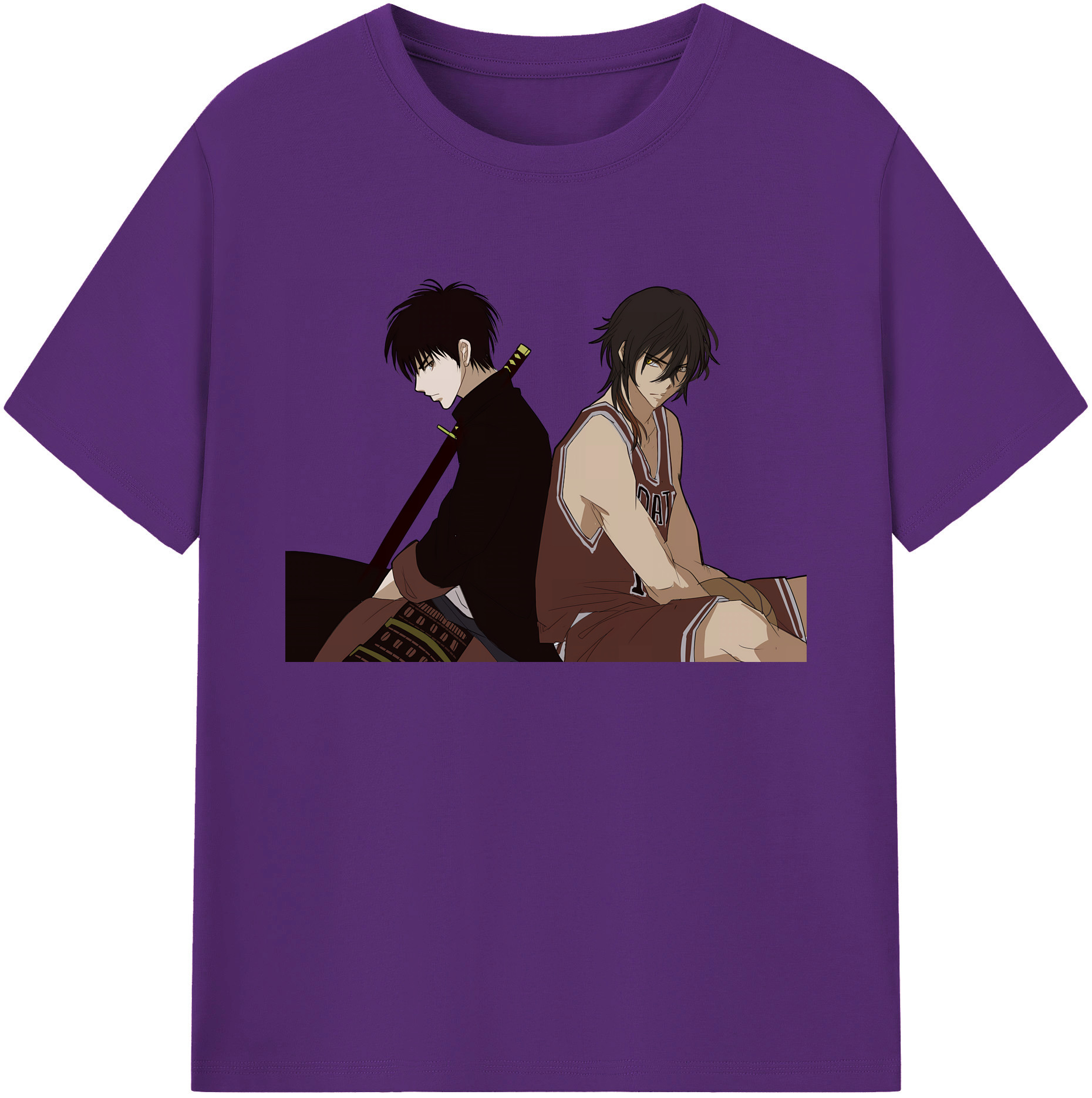 （画像用） SLAM DUNK／スラムダンク 綿100％ メンズ半袖Tシャツ｜肌触りやわらか＆通気性