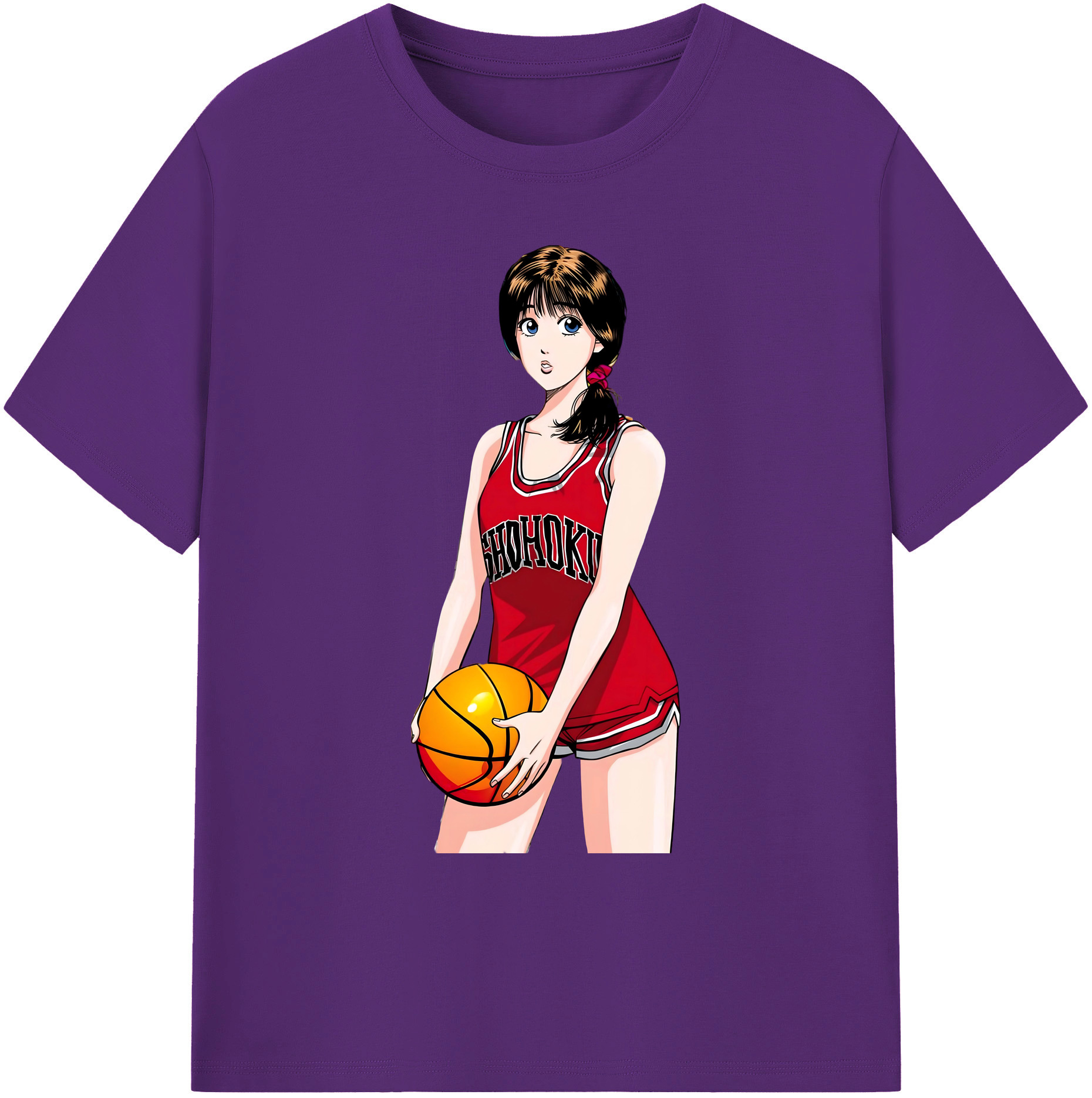 （画像用） SLAM DUNK／スラムダンク 綿100％ メンズ半袖Tシャツ｜肌触りやわらか＆通気性