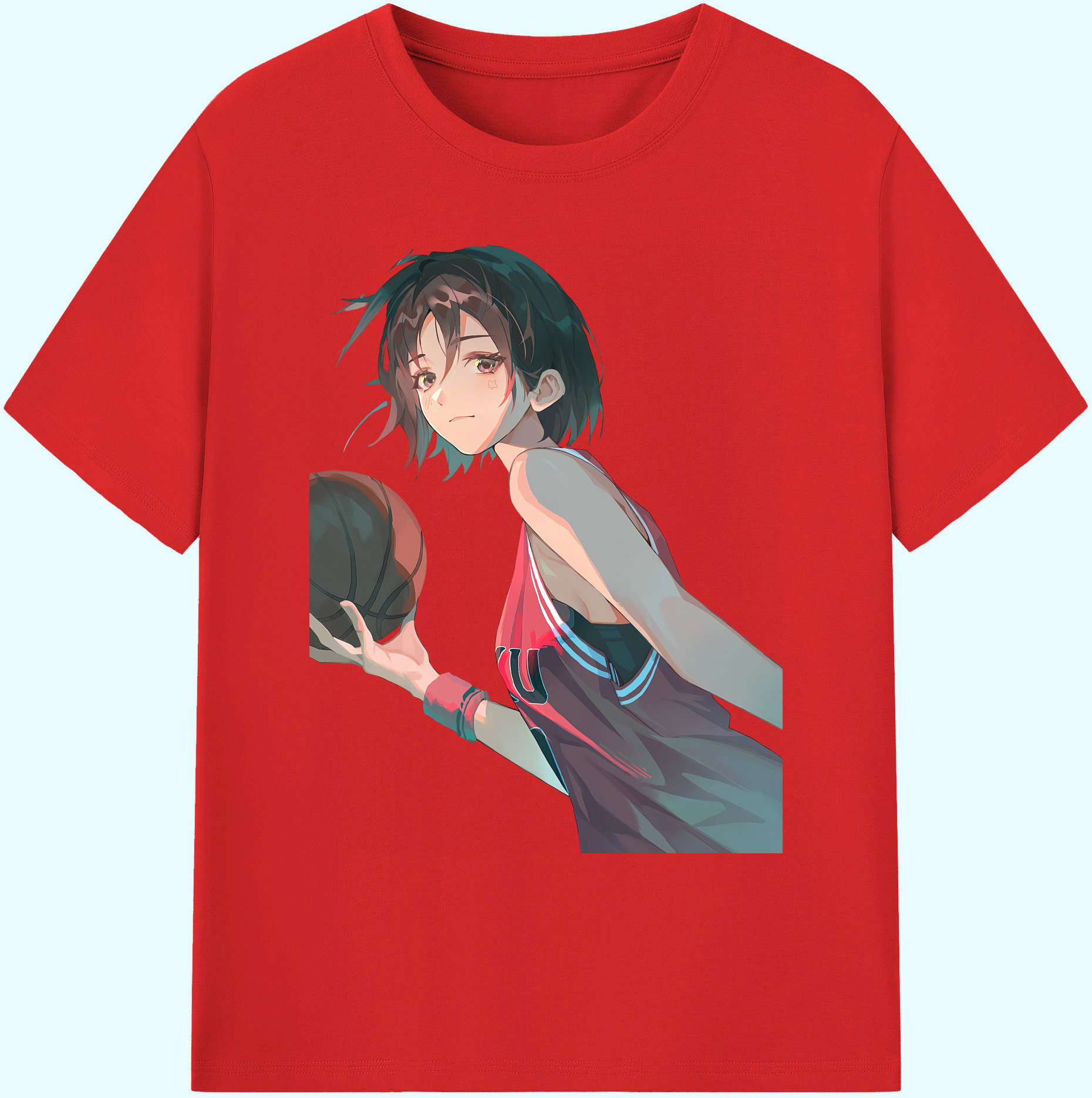 （画像用） SLAM DUNK／スラムダンク 綿100％ メンズ半袖Tシャツ｜肌触りやわらか＆通気性