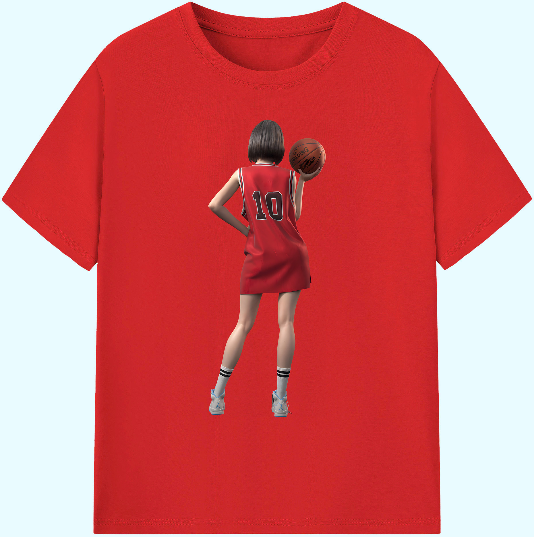 （画像用） SLAM DUNK／スラムダンク 綿100％ メンズ半袖Tシャツ｜肌触りやわらか＆通気性