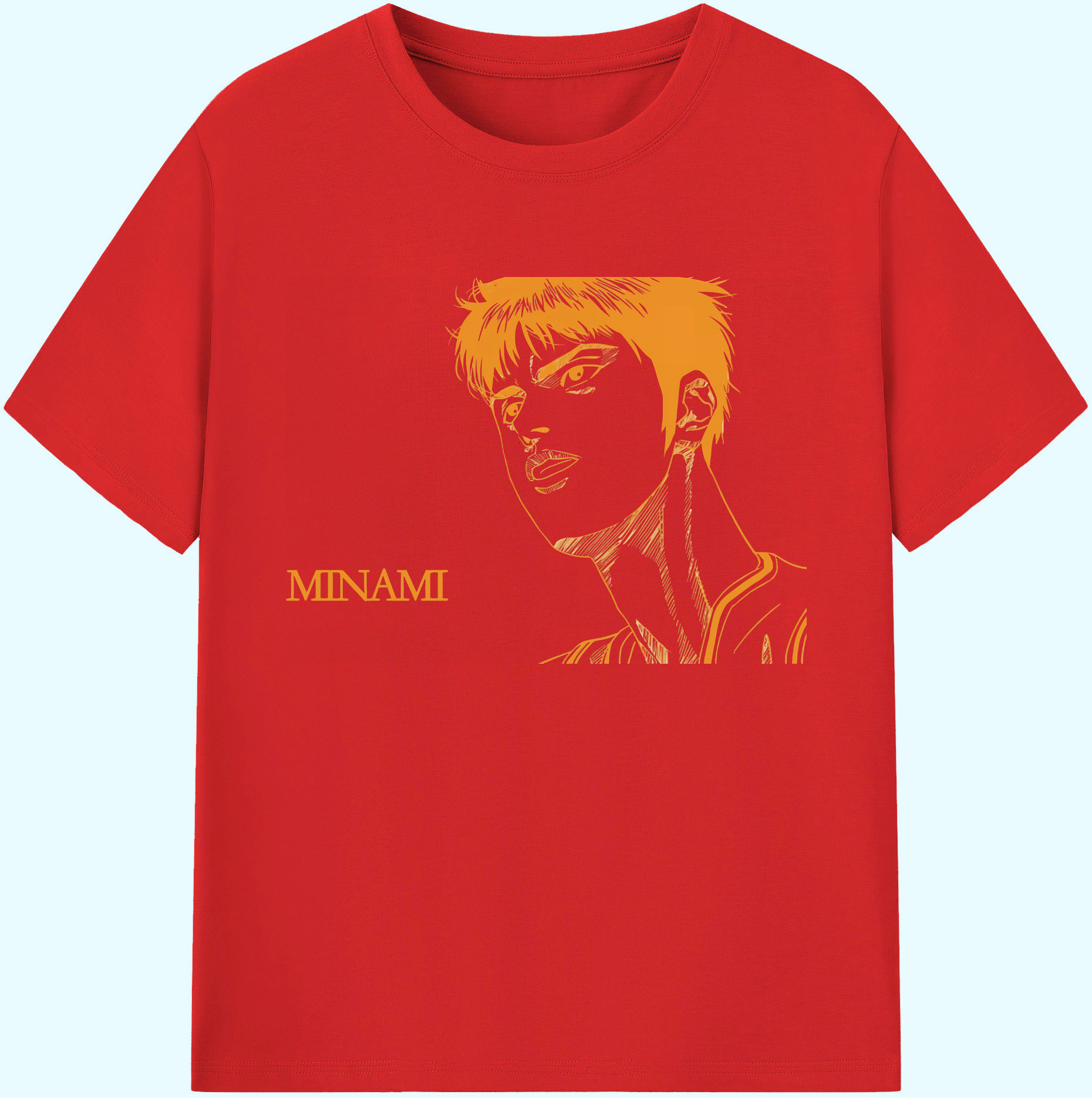 （画像用） SLAM DUNK／スラムダンク 綿100％ メンズ半袖Tシャツ｜肌触りやわらか＆通気性