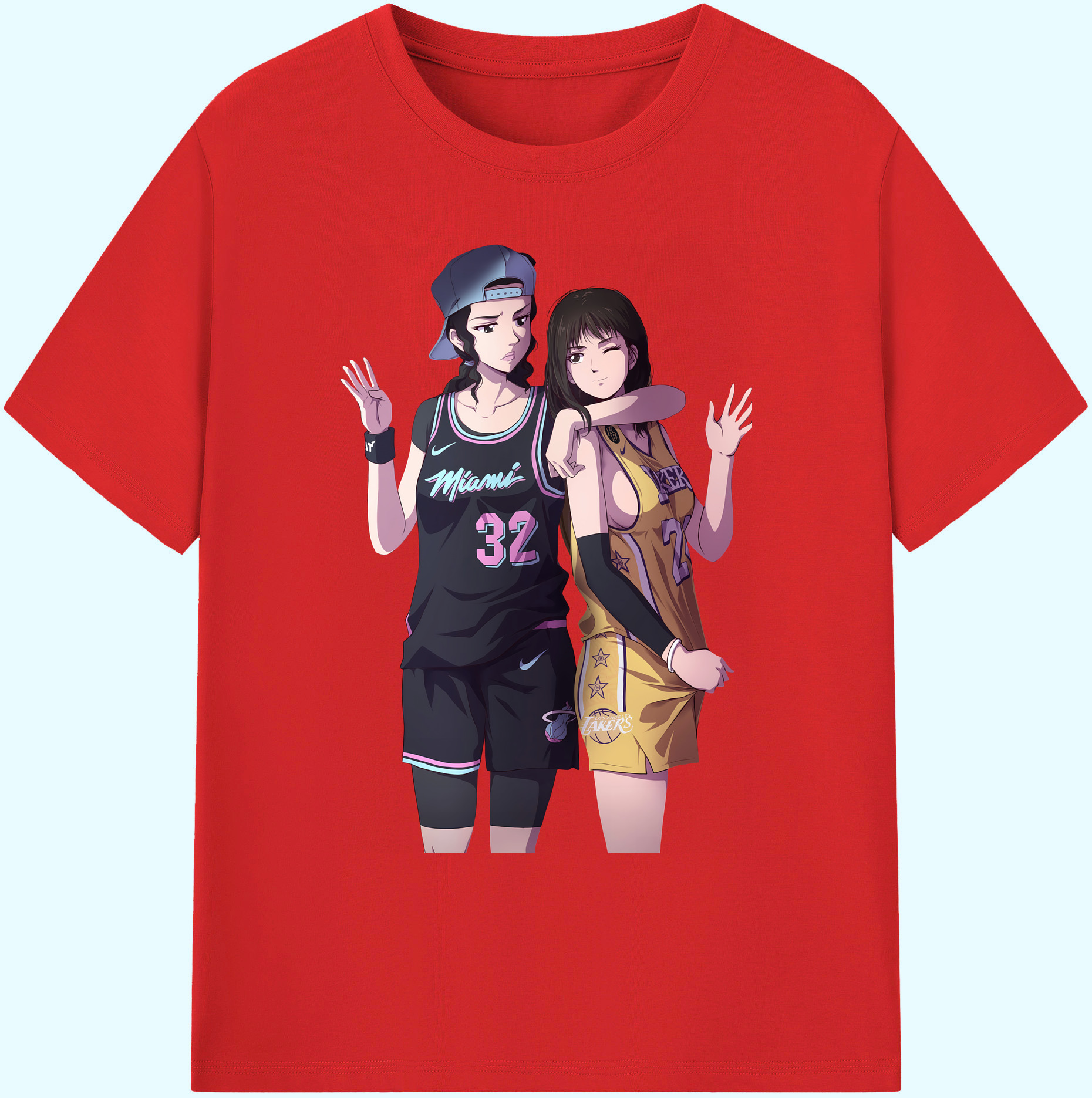 （画像用） SLAM DUNK／スラムダンク 綿100％ メンズ半袖Tシャツ｜肌触りやわらか＆通気性
