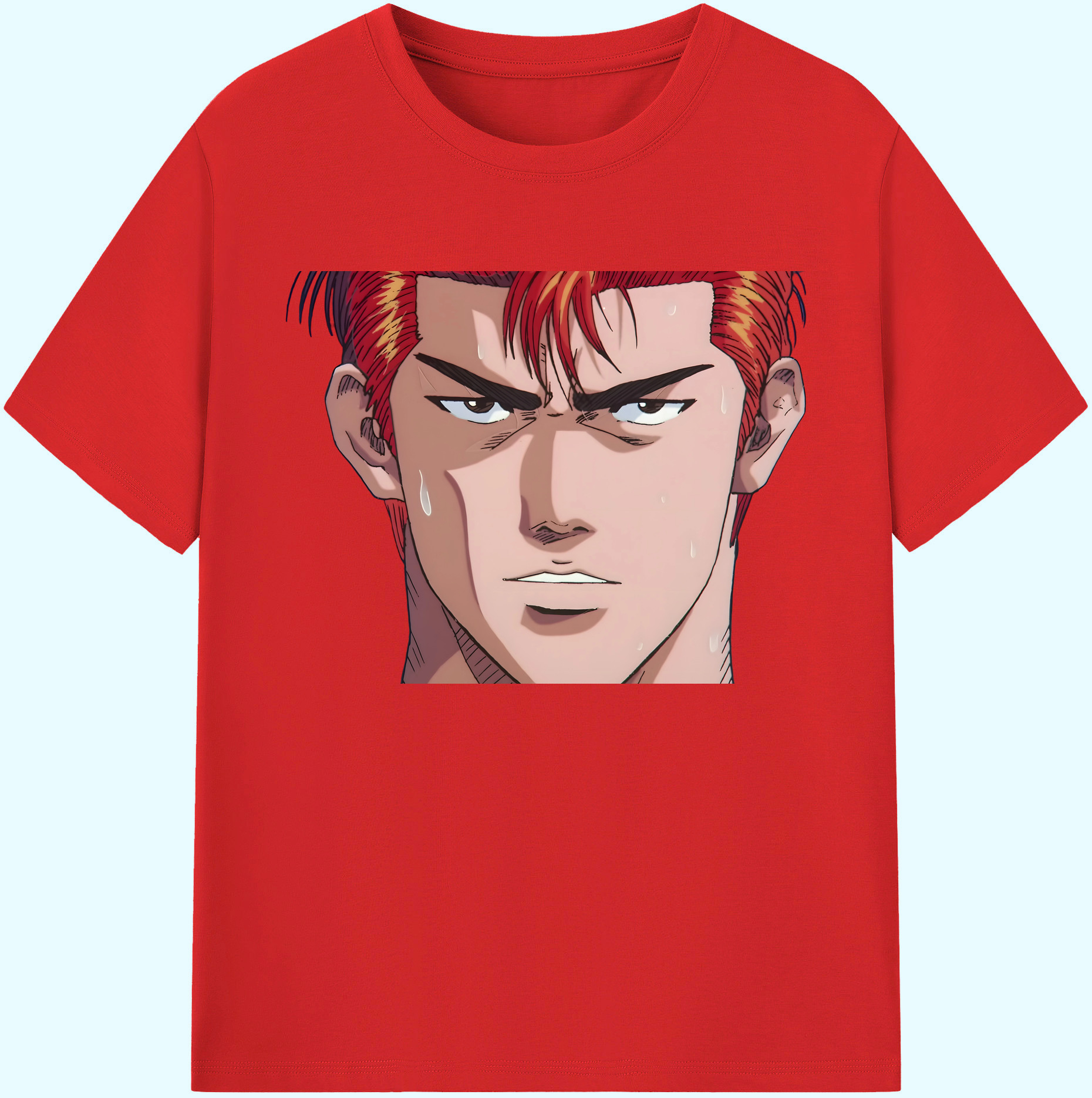 （画像用） SLAM DUNK／スラムダンク 綿100％ メンズ半袖Tシャツ｜肌触りやわらか＆通気性