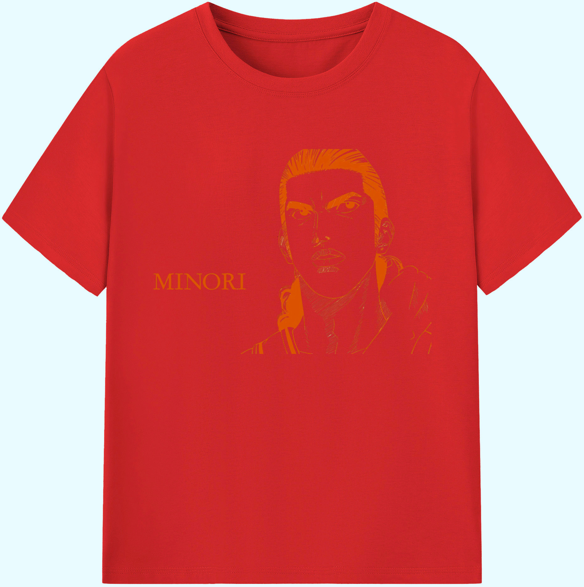 （画像用） SLAM DUNK／スラムダンク 綿100％ メンズ半袖Tシャツ｜肌触りやわらか＆通気性
